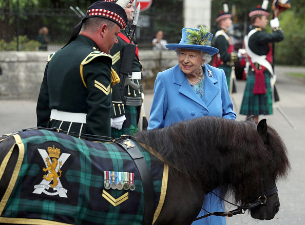 Queen summer residence at Balmoral 2018