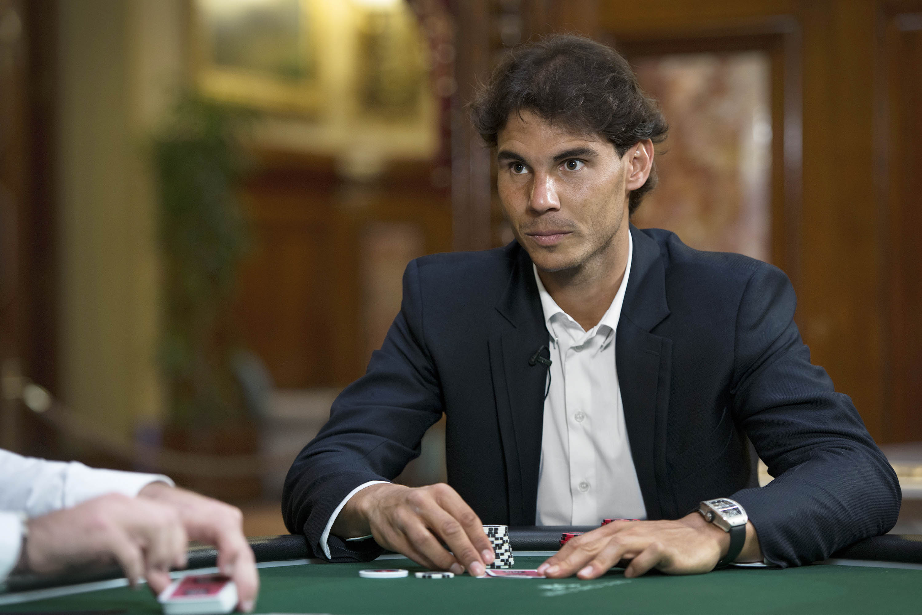 Tennis player Rafel Nadal