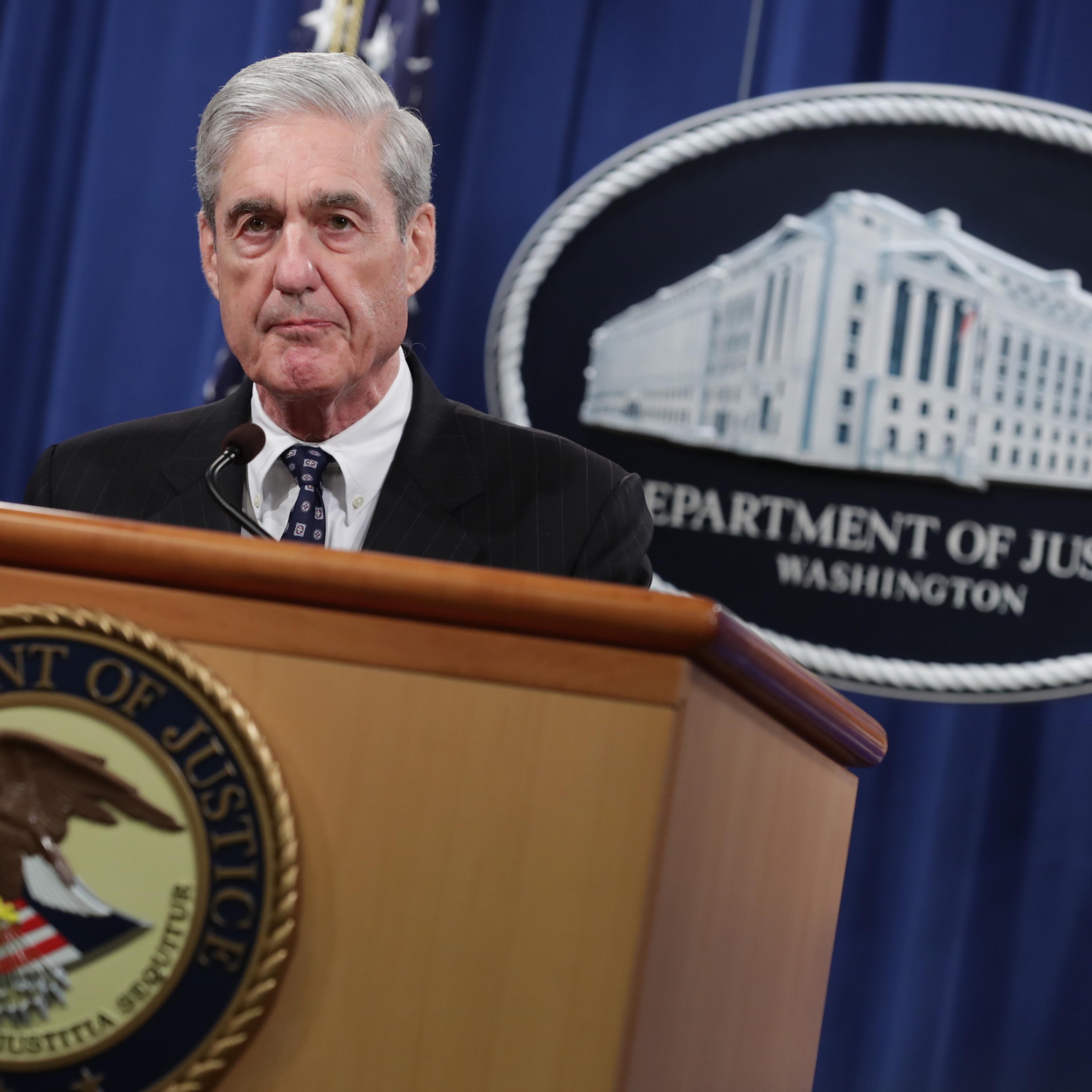 Special Counsel Robert Mueller Makes A Statement On Russia Investigation