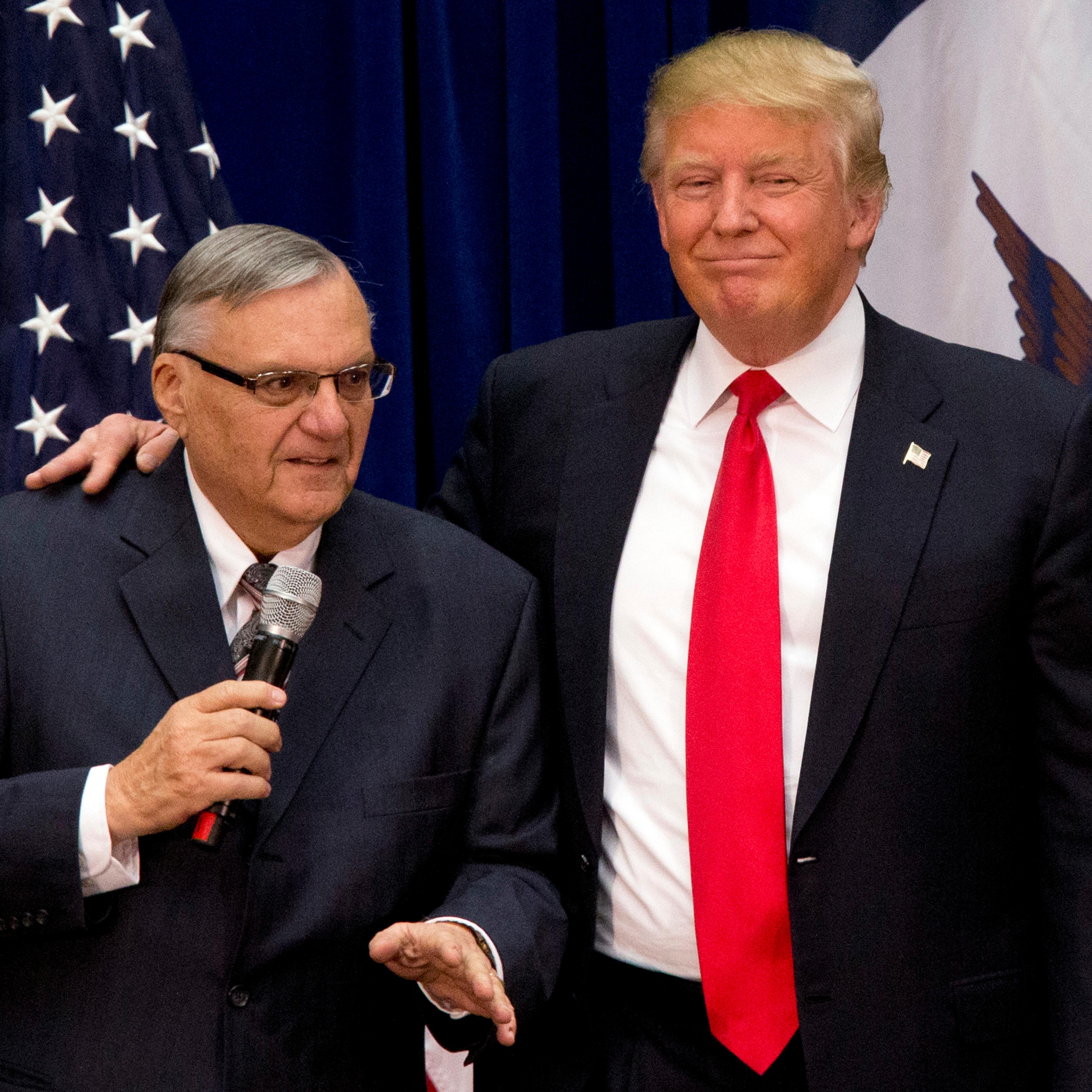Donald Trump, Joe Arpaio