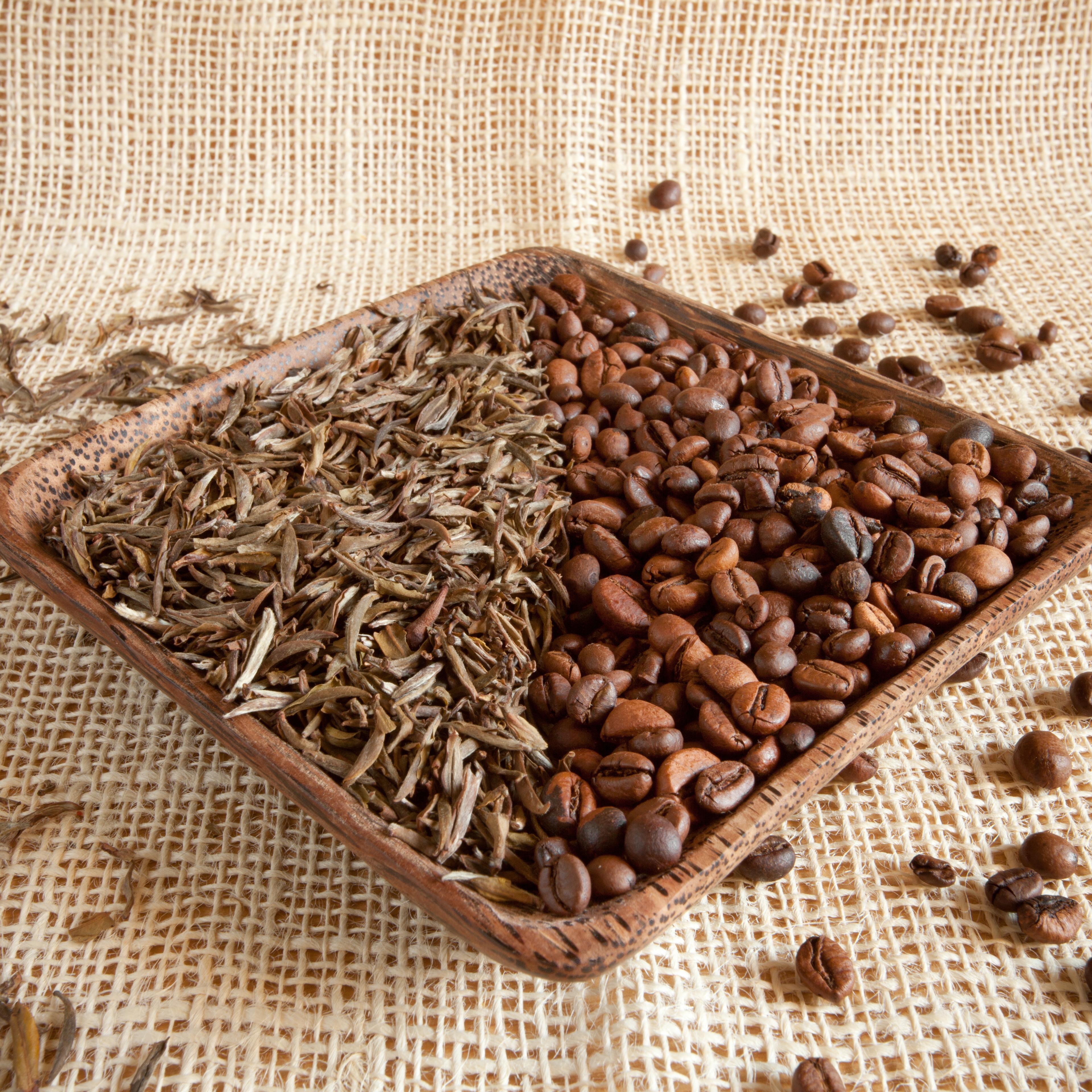 coffee-beans-tea-leaves