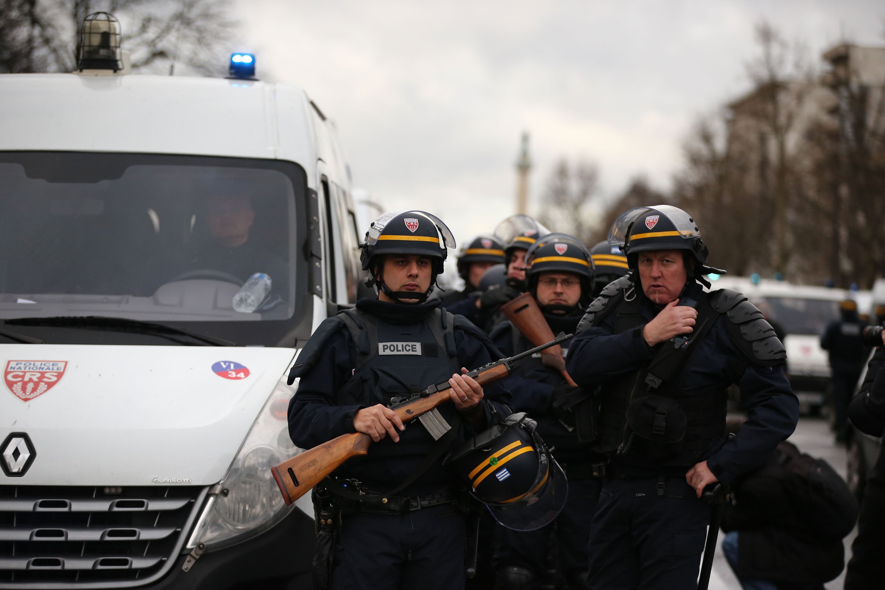 Emergency Services Attend Further Hostage Situation In Kosher Deli