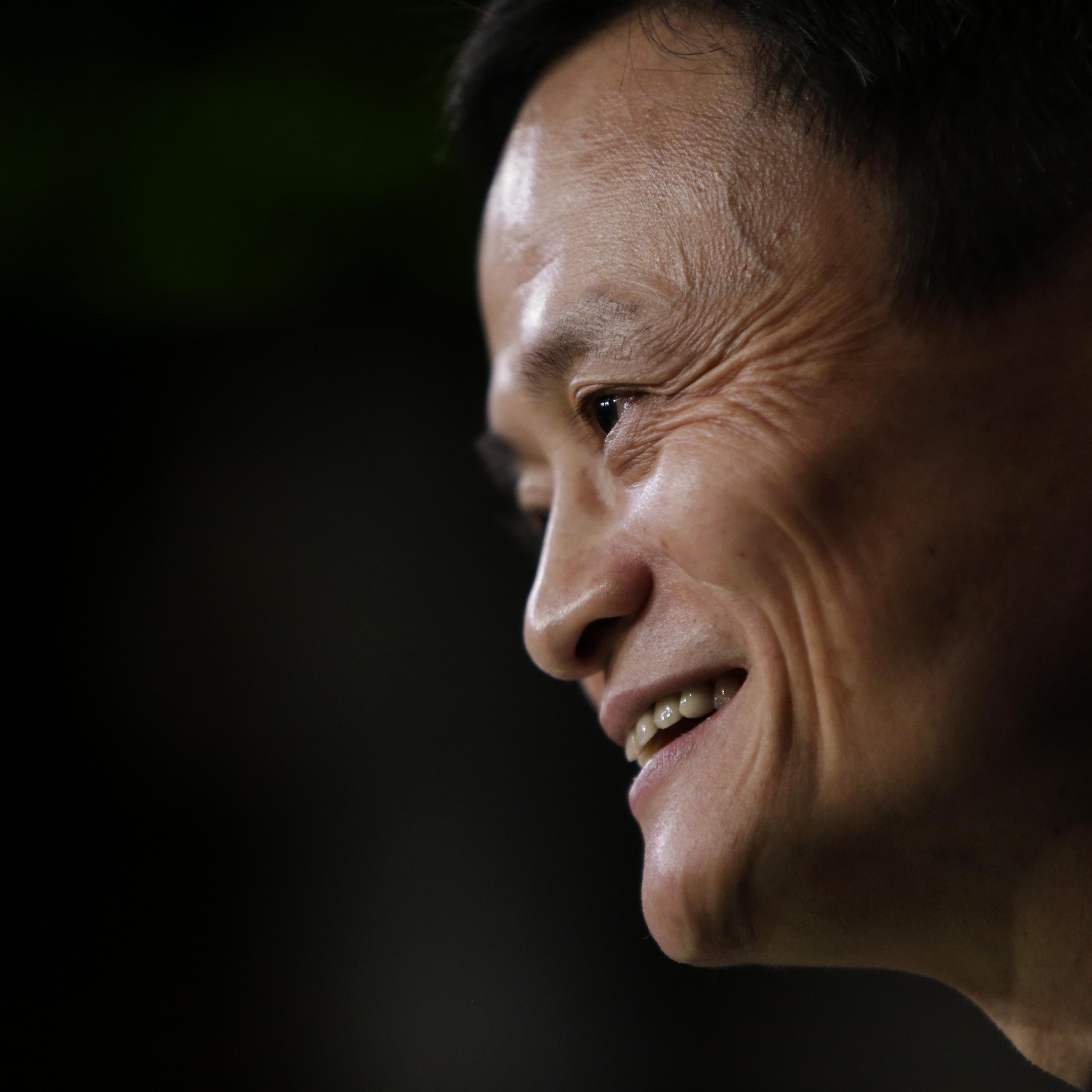 Alibaba Group Holding Ltd. Executives Attend IPO Ceremony At The NYSE