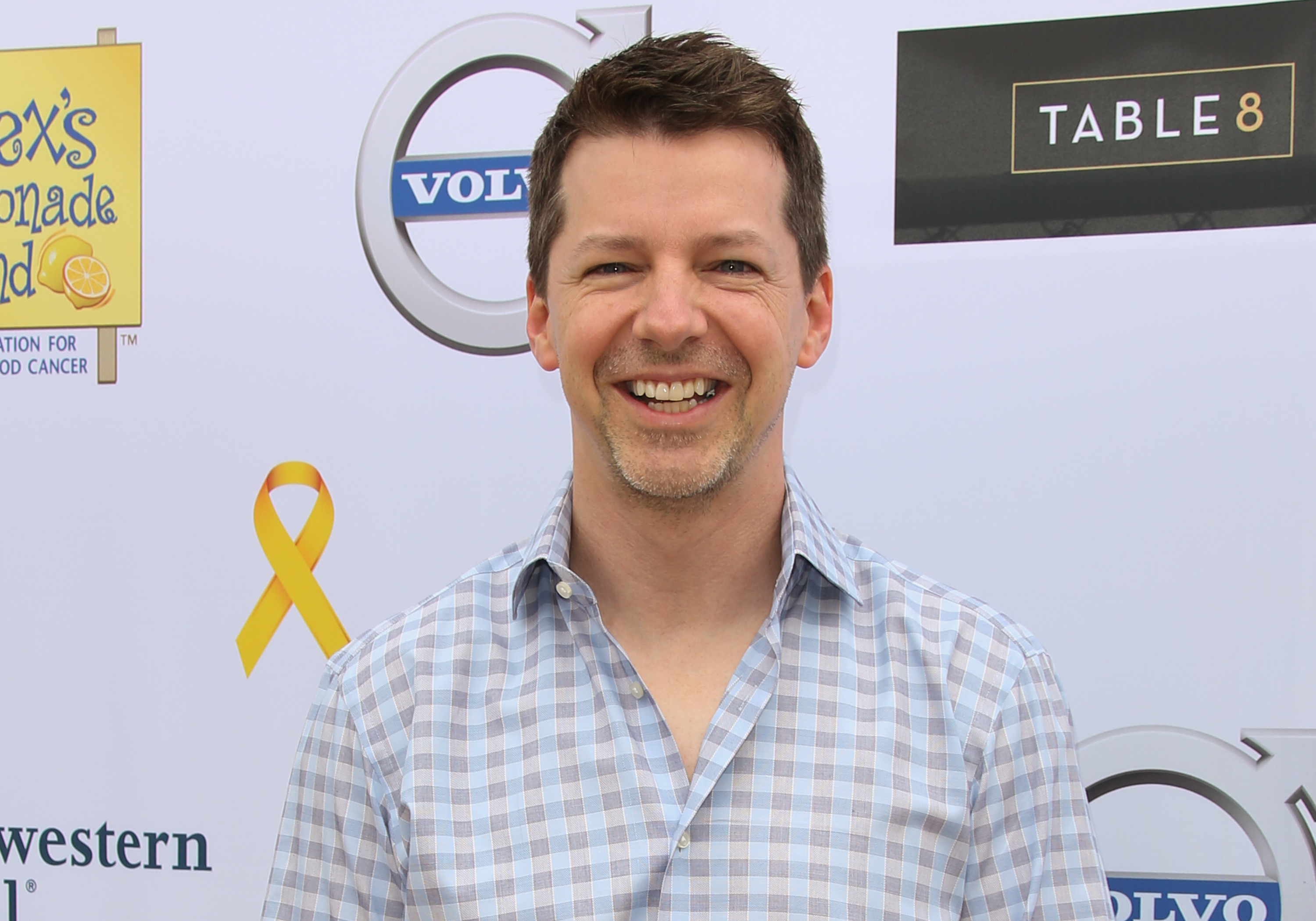 Actor Sean Hayes attends the 5th annual L.A. Loves Alex's Lemonade fundraiser at Wilson Plaza, at UCLA on September 20, 2014 in Westwood, California.