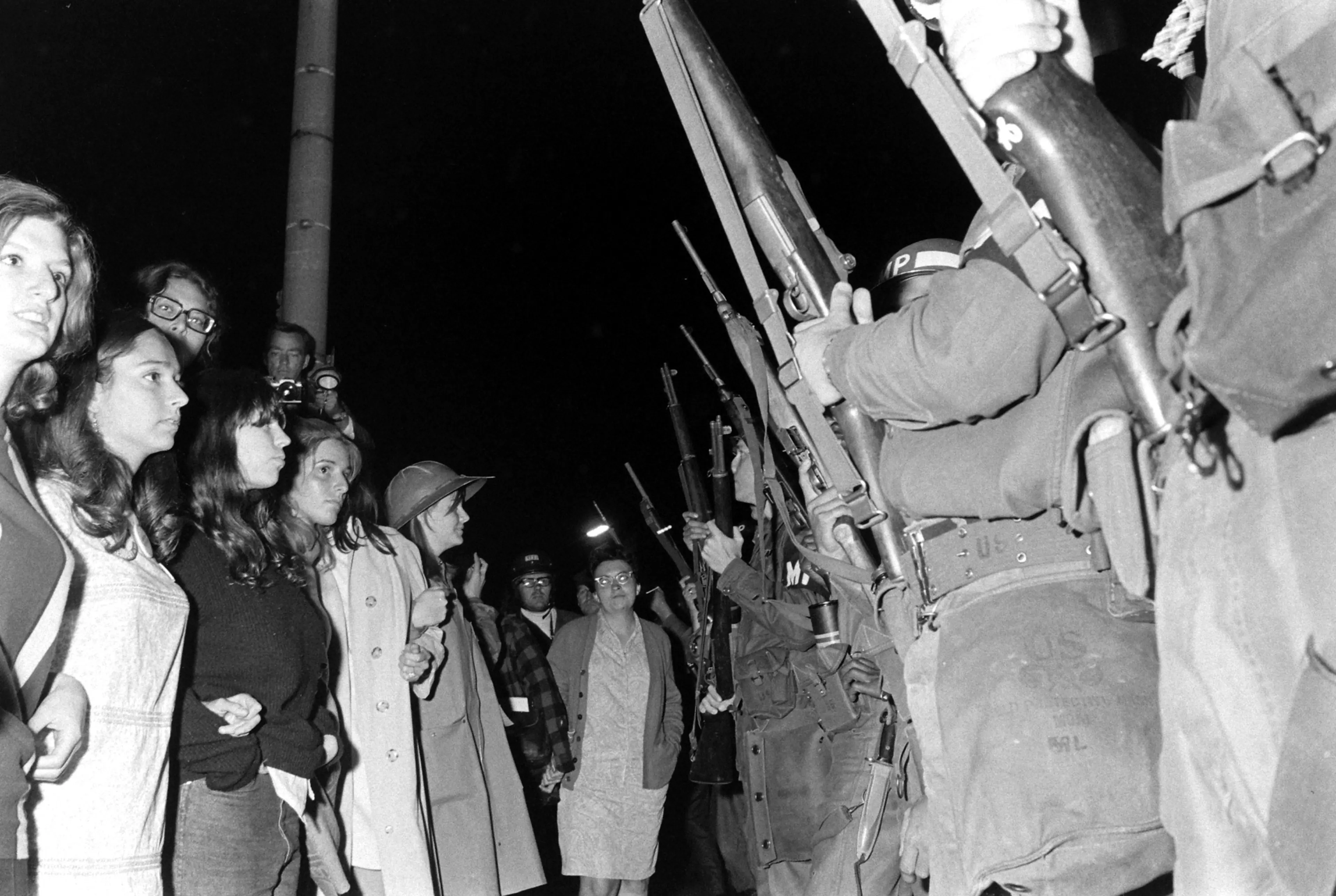 Protests at the Democratic Convention in Chicago, July 1968.
