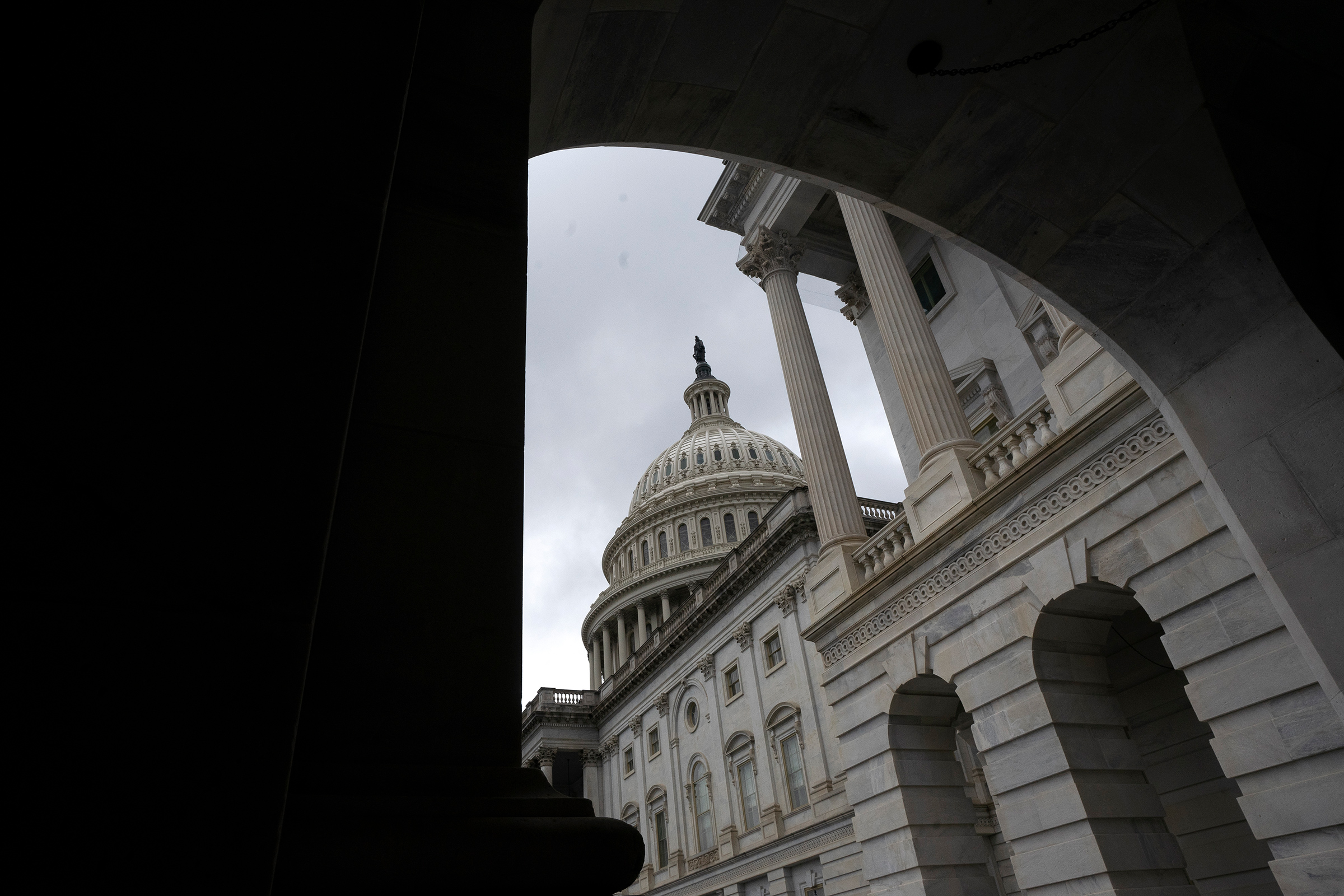 U.S. Capitol is seen in Washington D.C., on March 25, 2020.