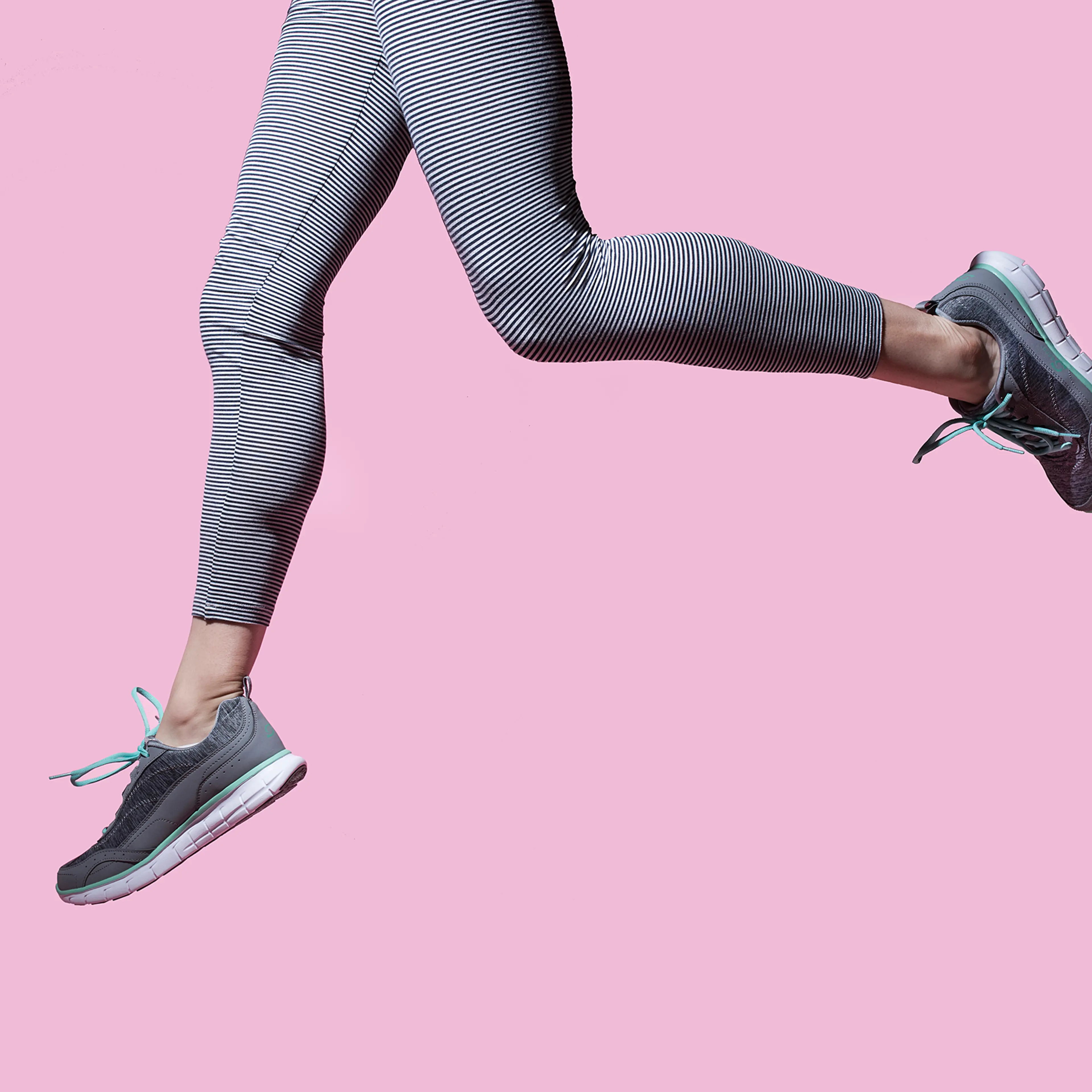 running-jumping-sports-shoes-fitness-health-success-betterment-motto-stock