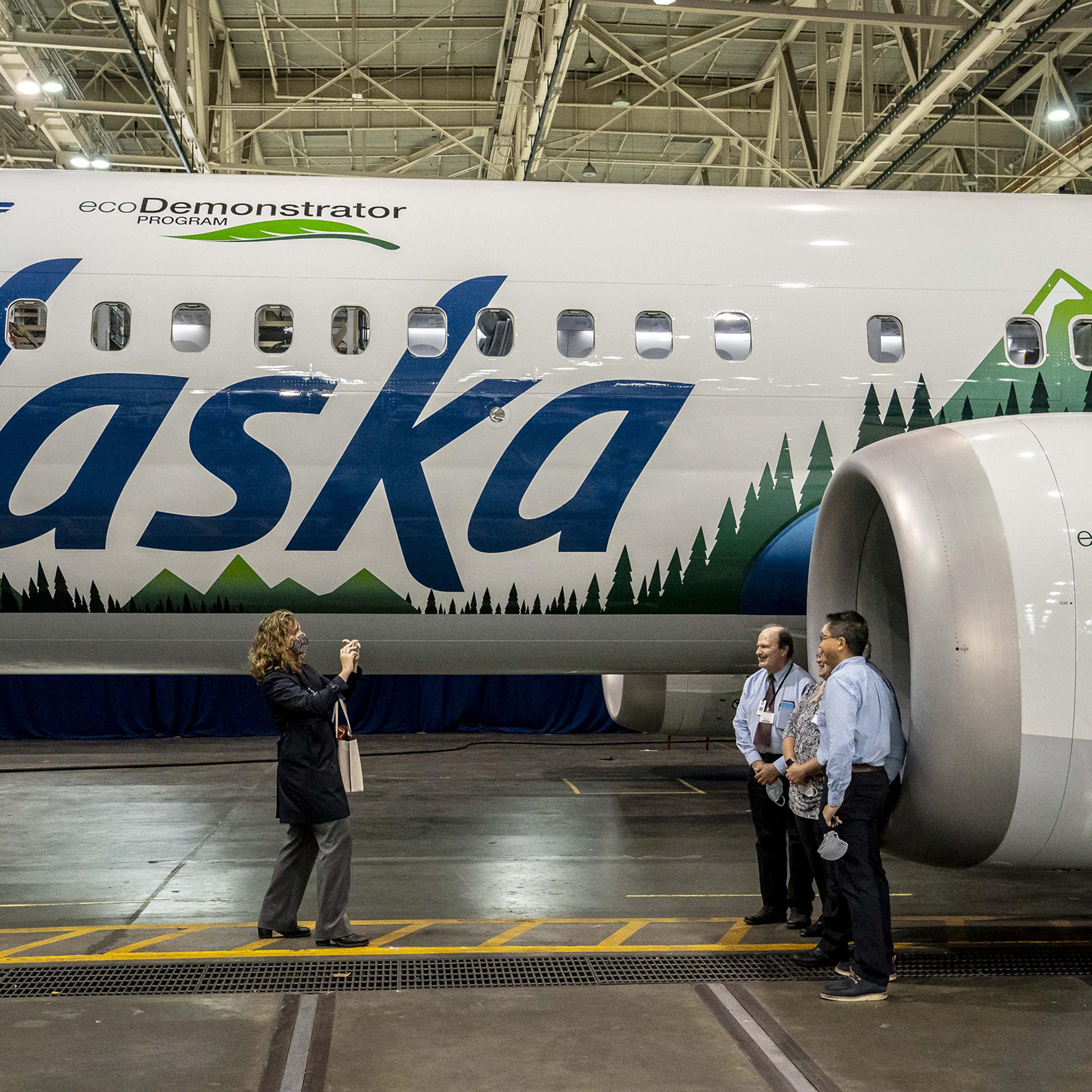 Boeing Holds Media Tour Of EcoDemonstrator Program And 737 Max 9