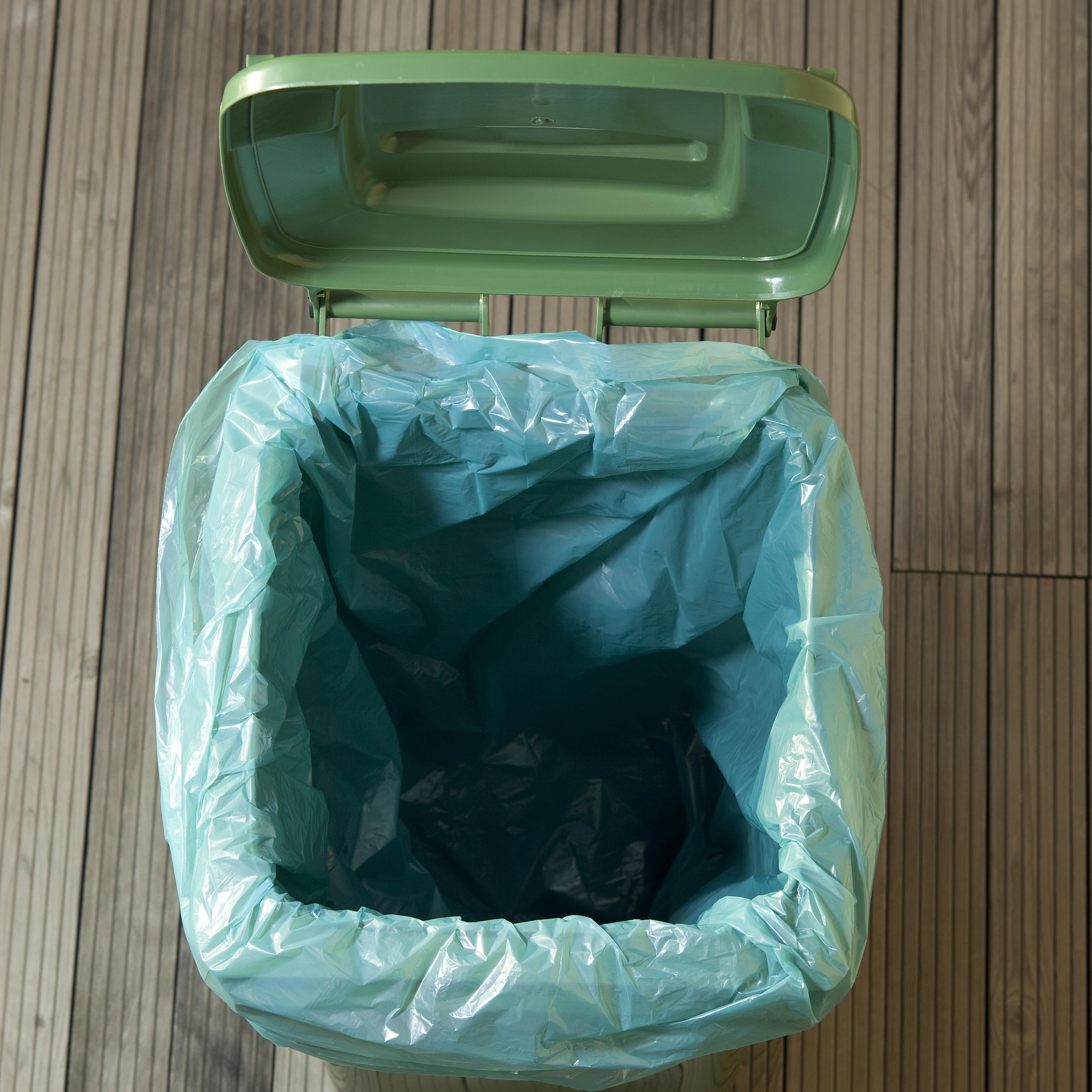 empty-green-trash-bin