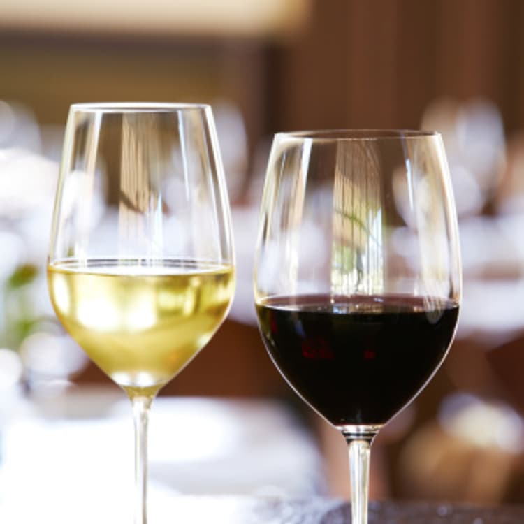 glasses-white-red-wine