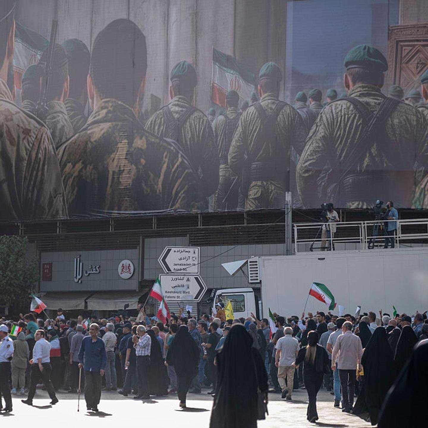 Protest Against U.S. Attacks On Iran