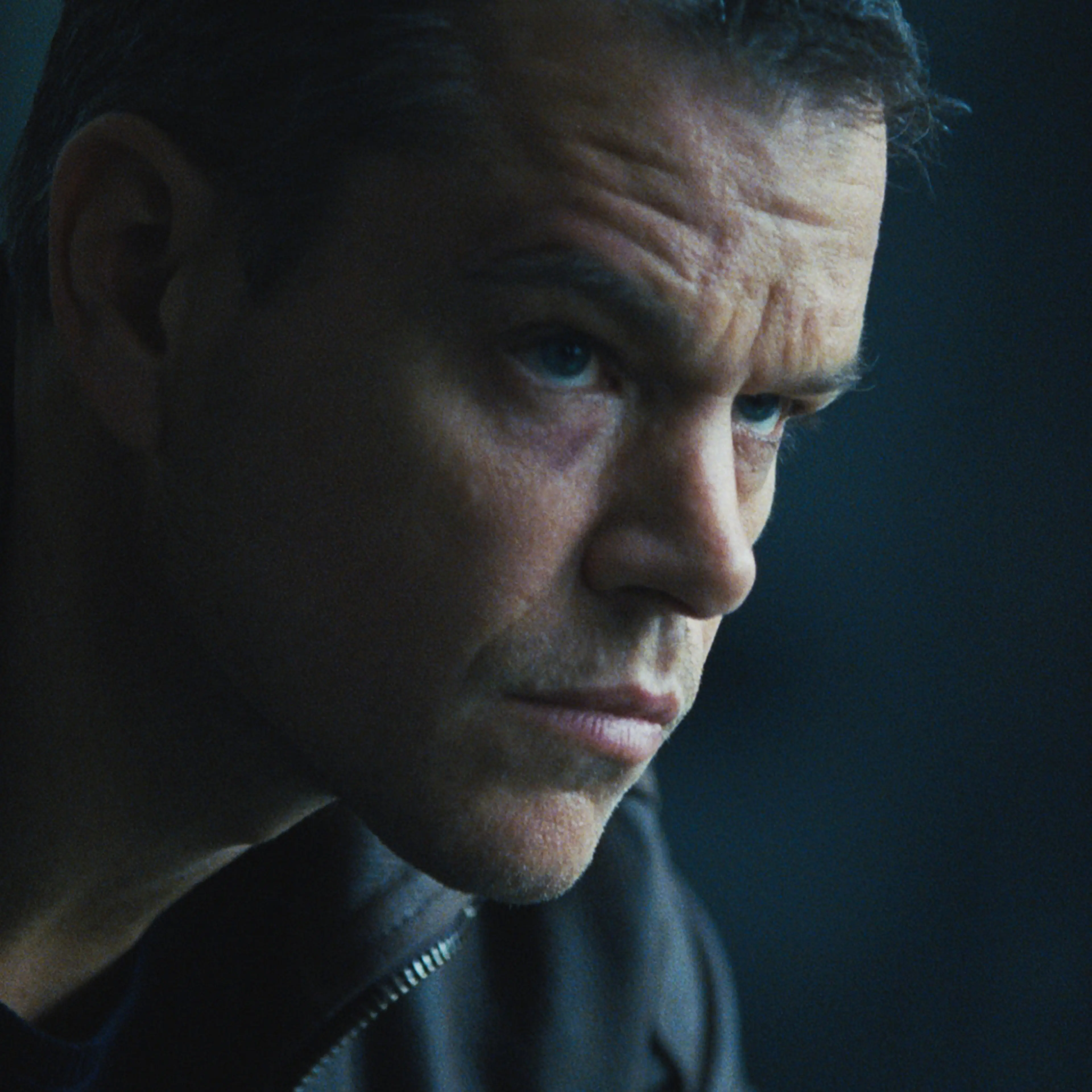 Matt Damon in Jason Bourne.