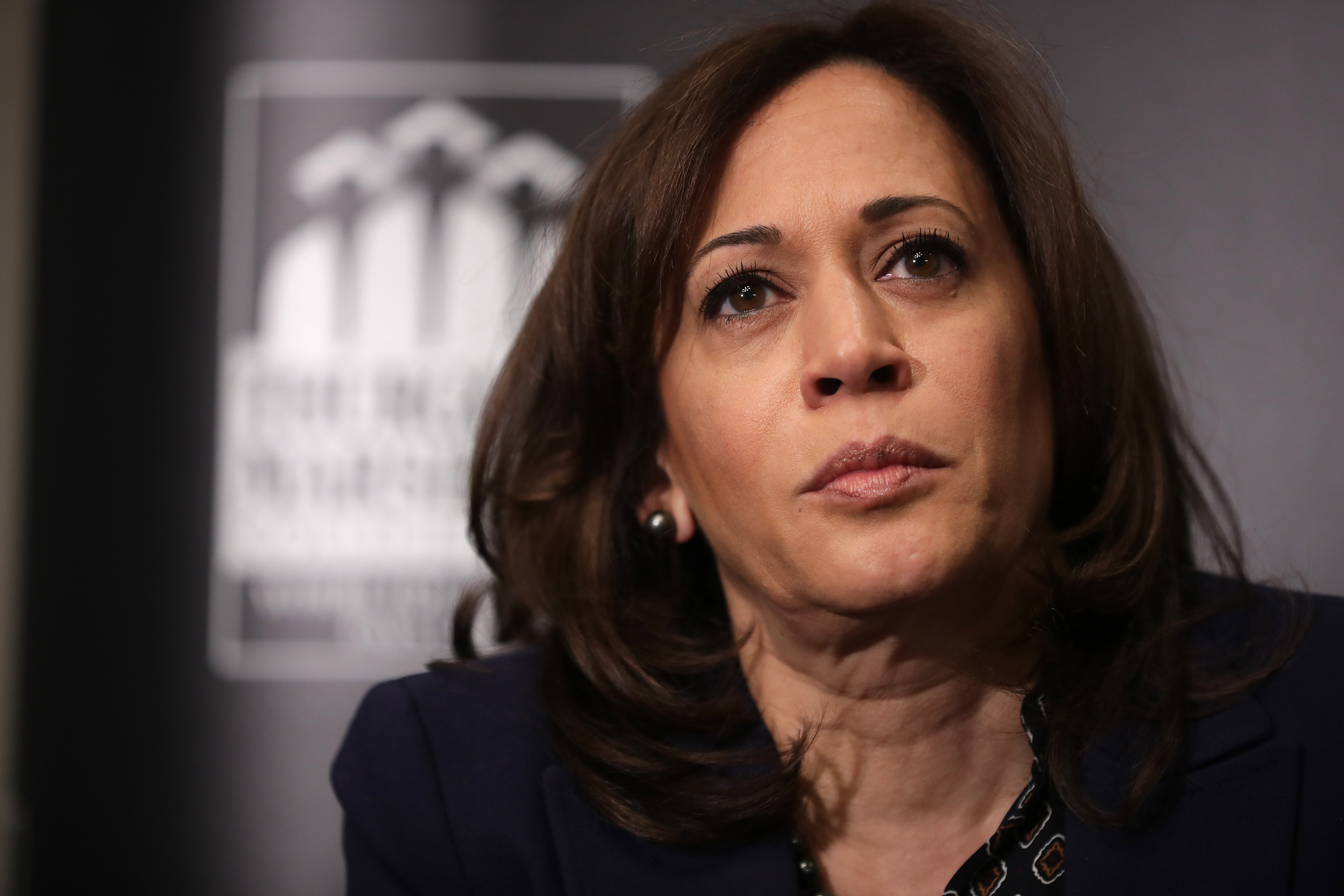Kamala Harris Speaks At Thurgood Marshall College Fund