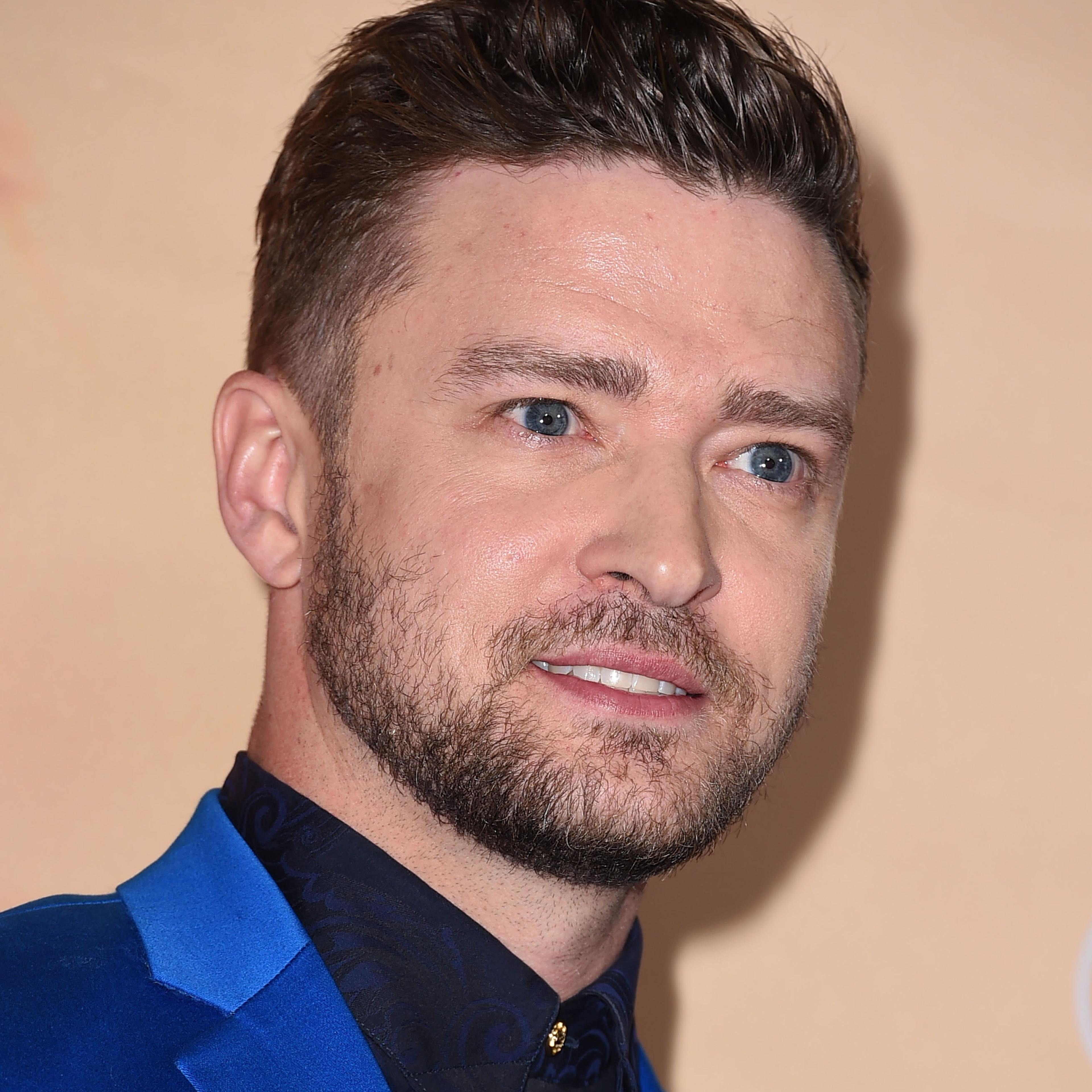 Justin Timberlake at the 2015 iHeartRadio Music Awards in Los Angeles on March 29, 2015.
