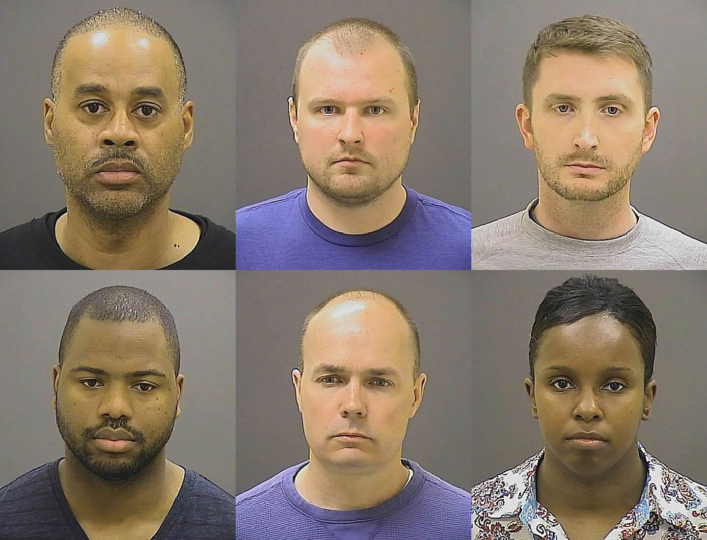 Caesar R. Goodson Jr., Garrett E. Miller, Edward M. Nero, William G. Porter, Brian W. Rice, Alicia D. White
