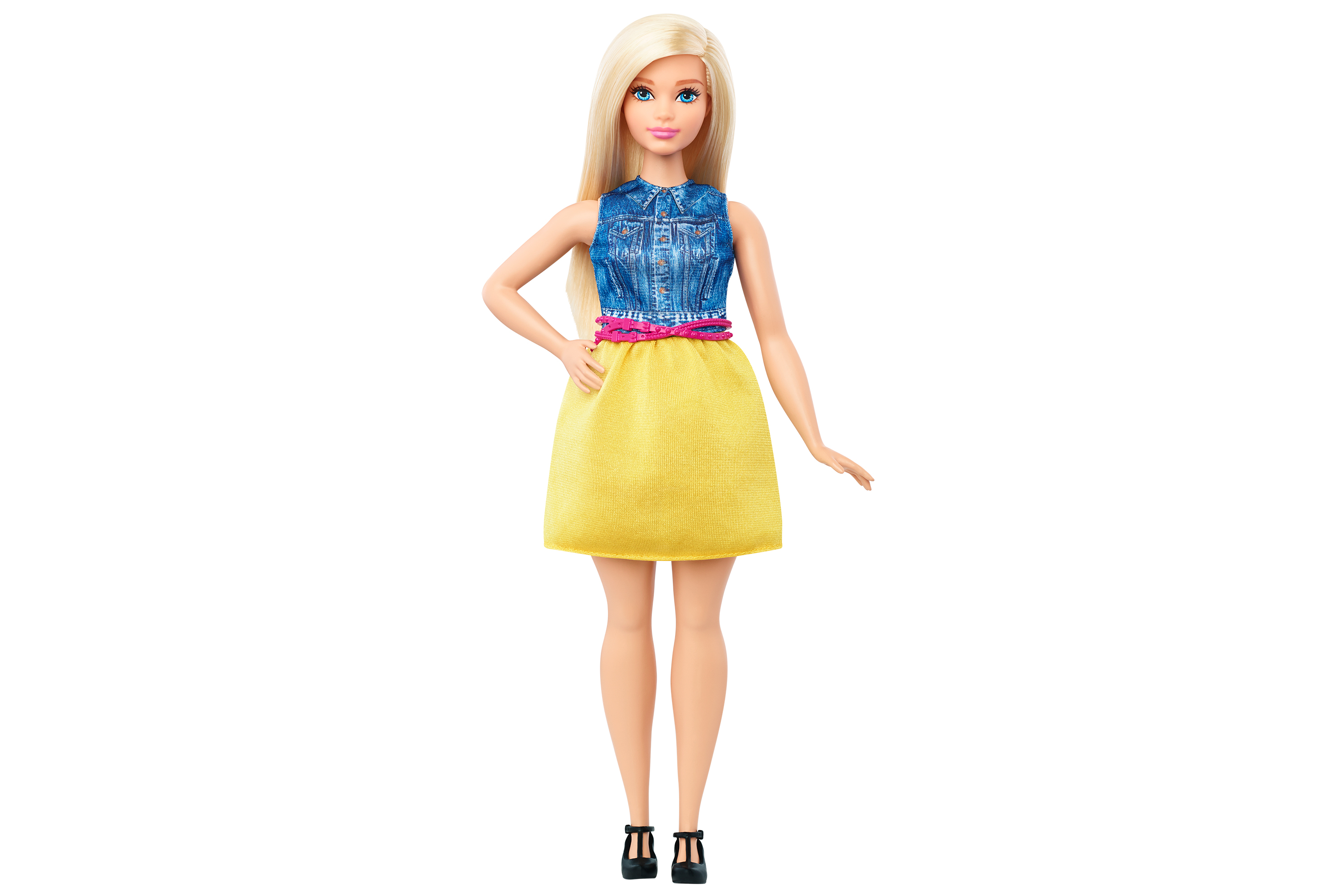 One of Mattel's new Curvy Barbies