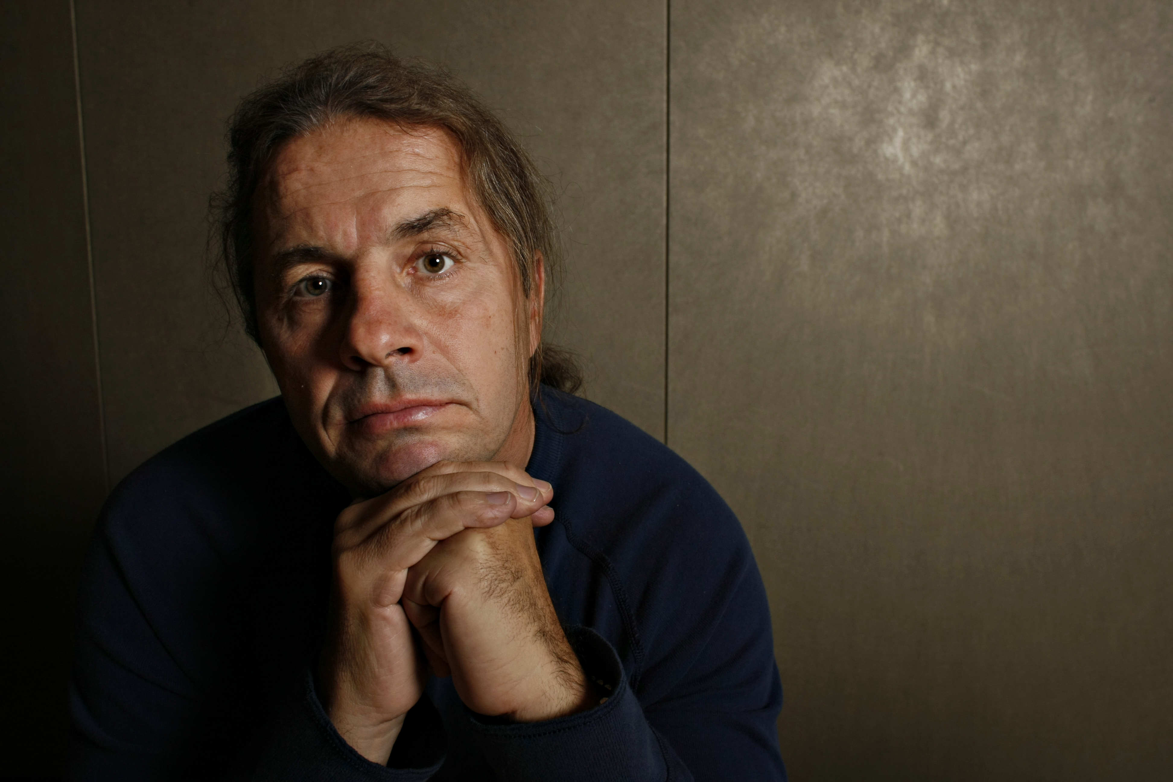 Bret Hart photographed at Random House Publishing, October 23, 2007.