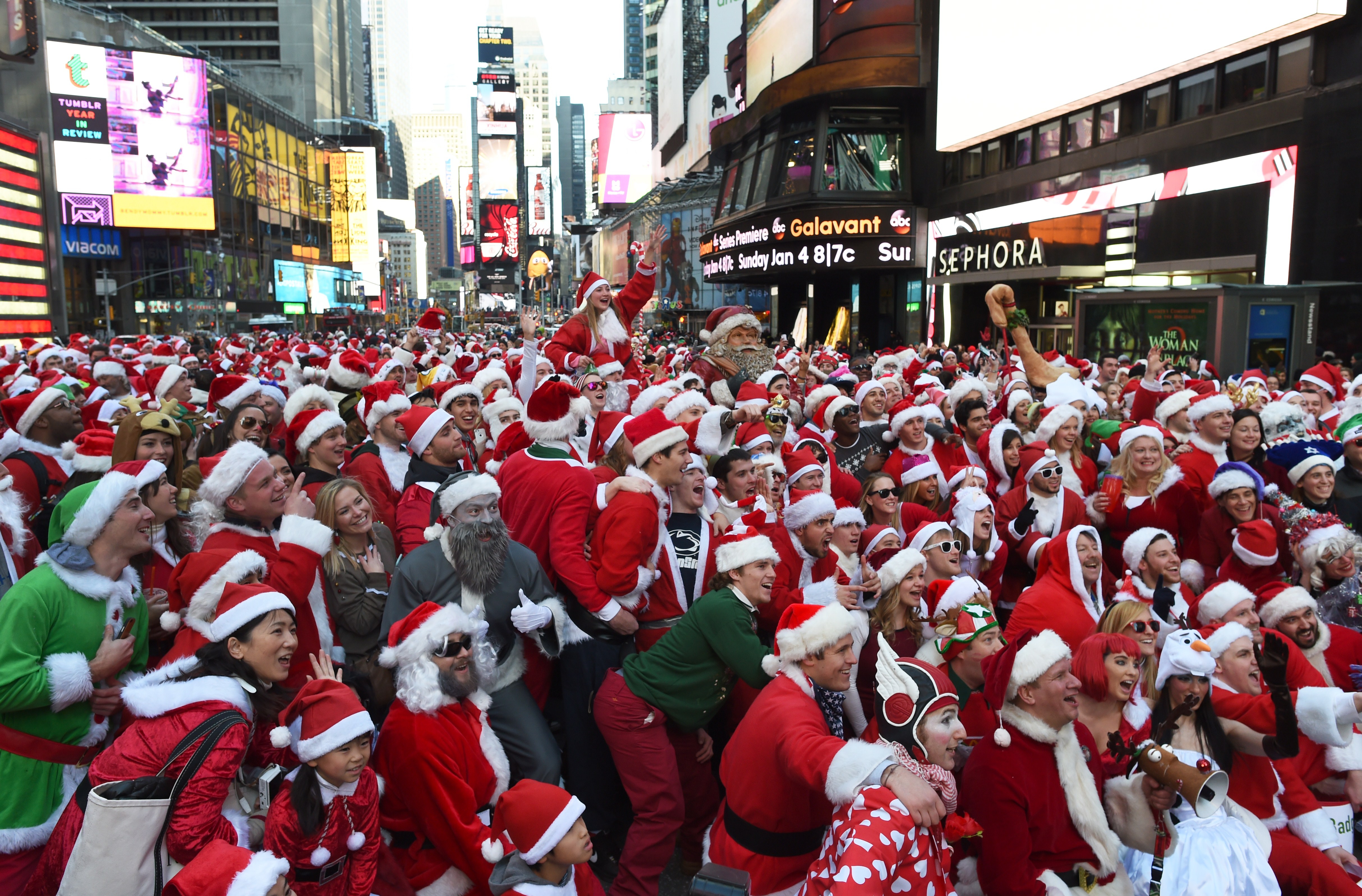 Santacon is Back and Undaunted by the Backlash