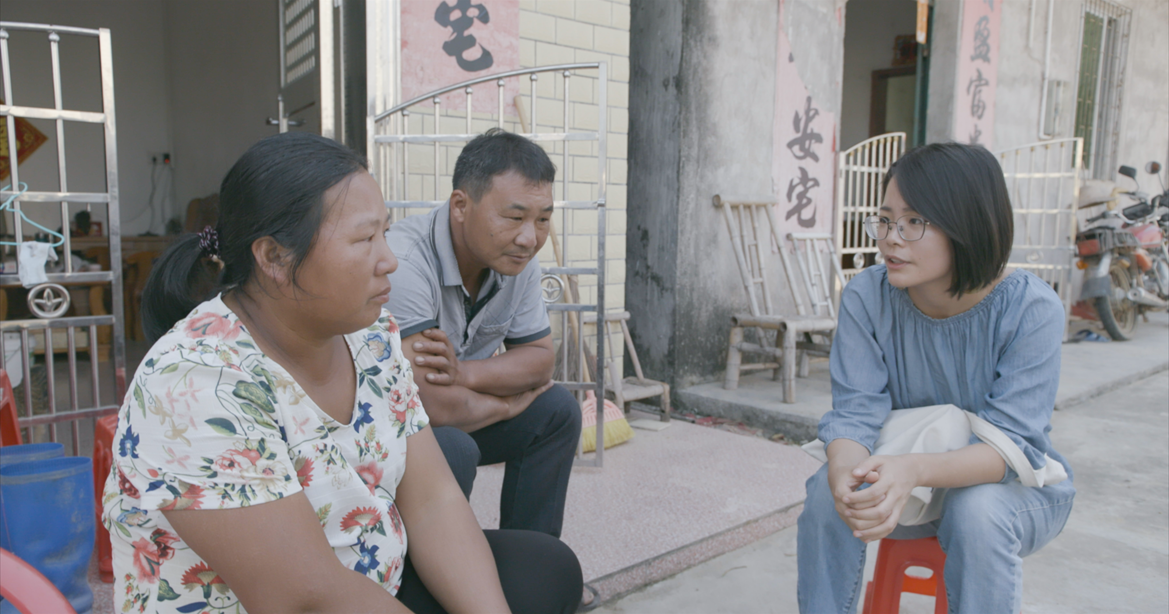 The genealogy researcher Liu Hao, right, works to connect adopted children with their birth parents. 
