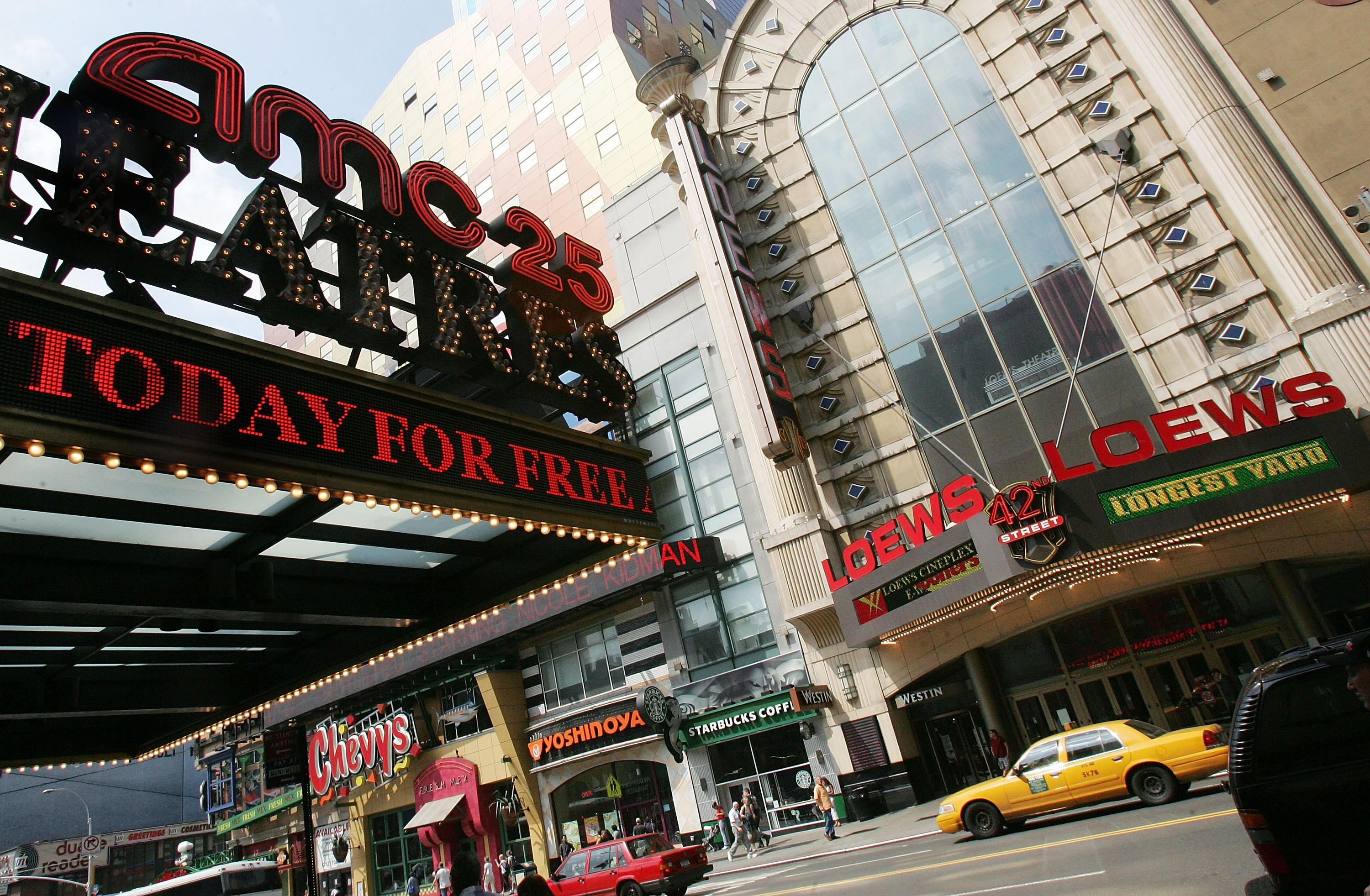 Movie Theater Chains AMC And Loews To Merge