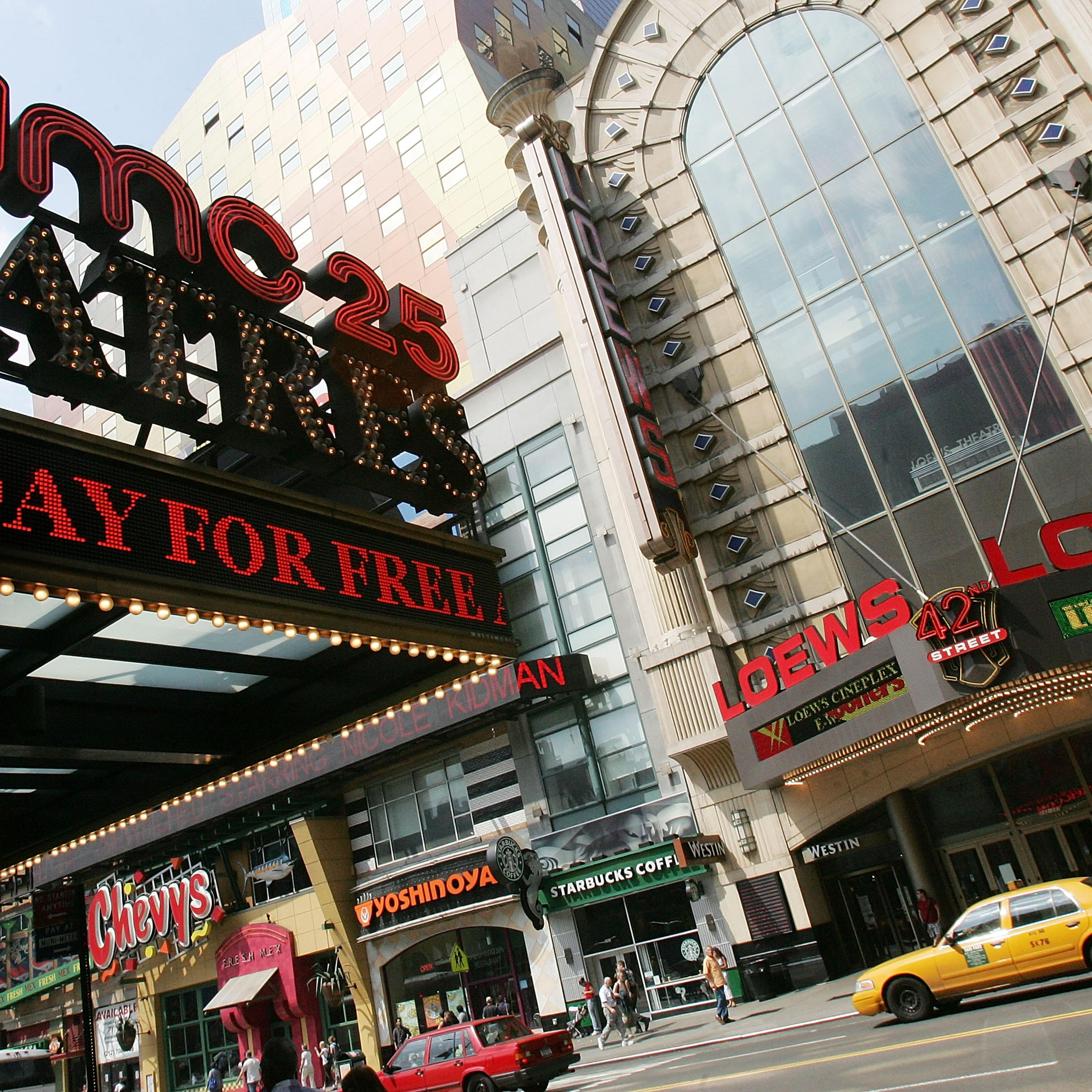 Movie Theater Chains AMC And Loews To Merge