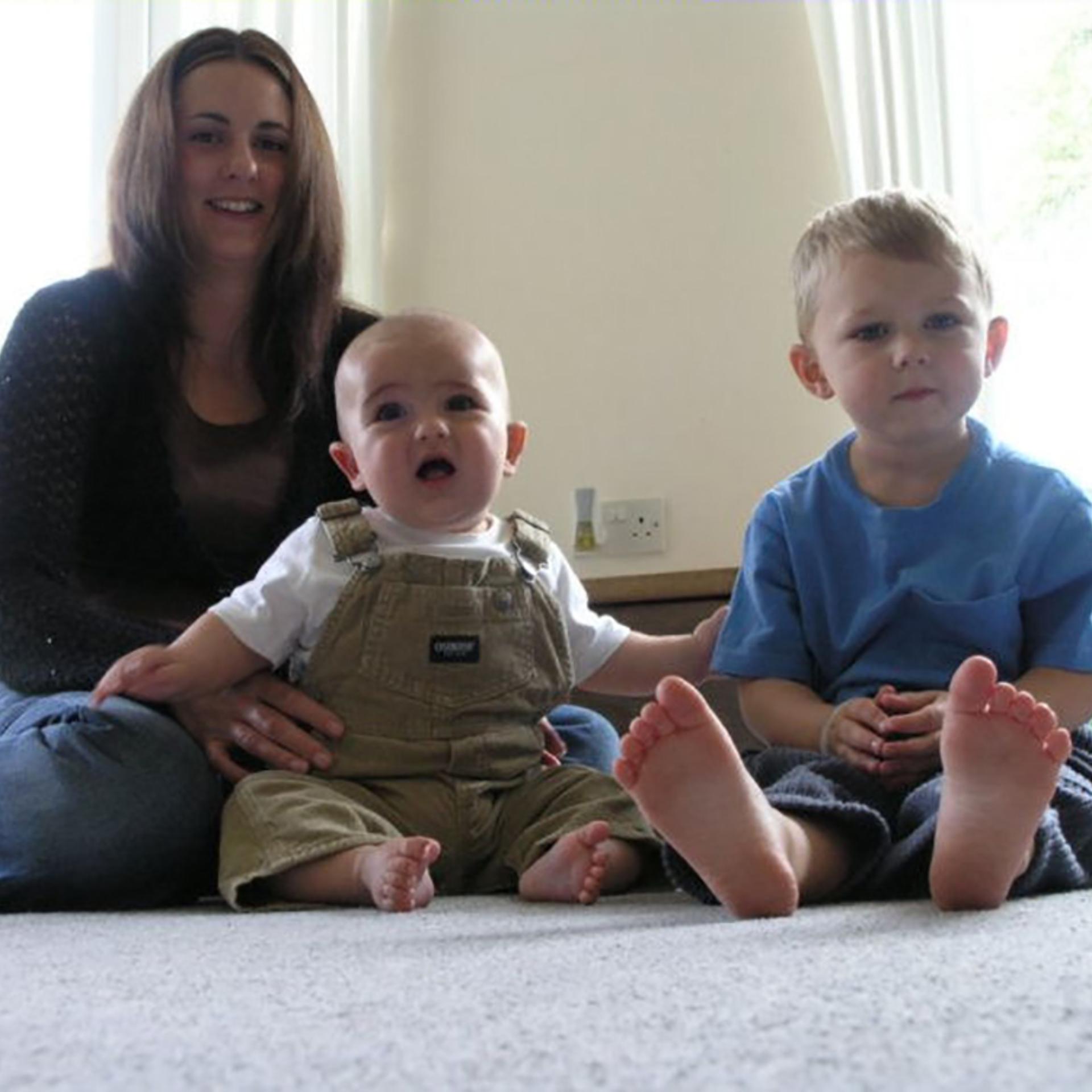 Charlie and Harry Davies-Carr of the “Charlie Bit My Finger” video.