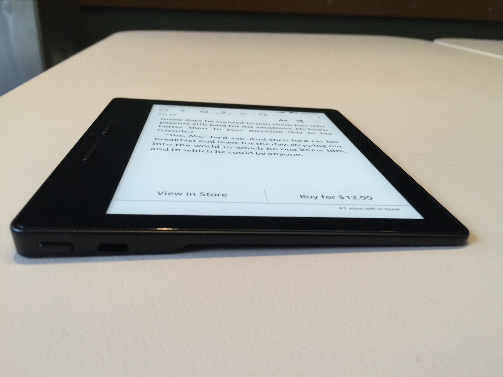 Amazon's New Kindle Oasis Is Company's Slimmest E-Reader Yet