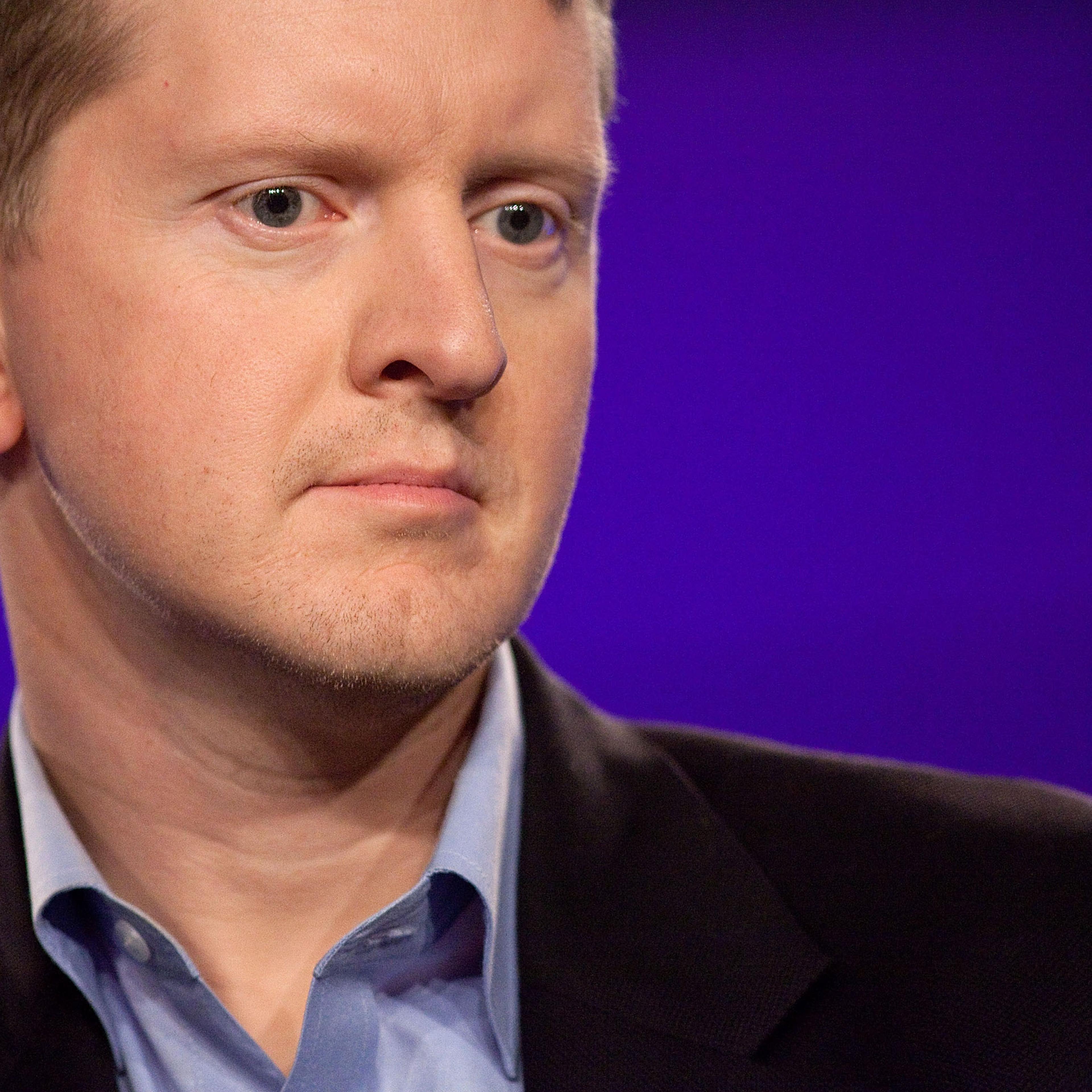 Ken Jennings attends a press conference on Jan. 13, 2011 in Yorktown Heights, N.Y.