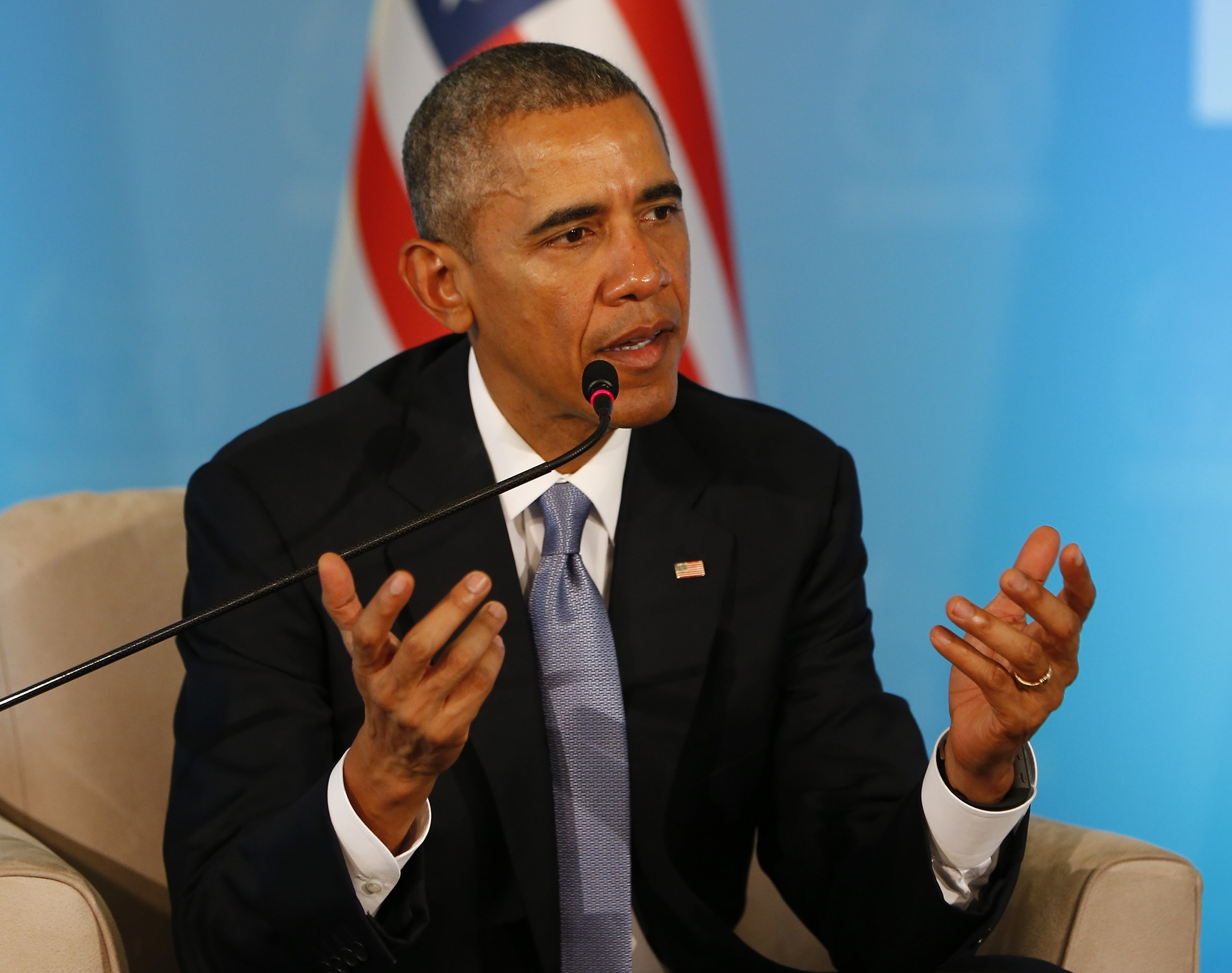 Recep Tayyip Erdogan - Barack Obama meeting in Antalya