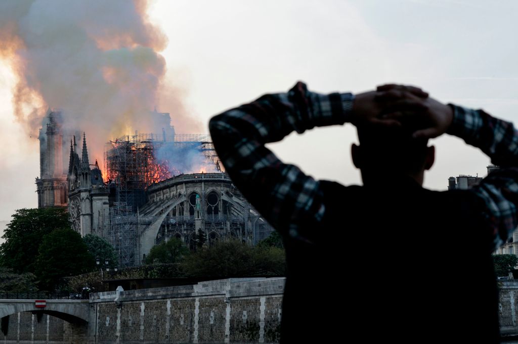 FRANCE-FIRE-NOTRE DAME