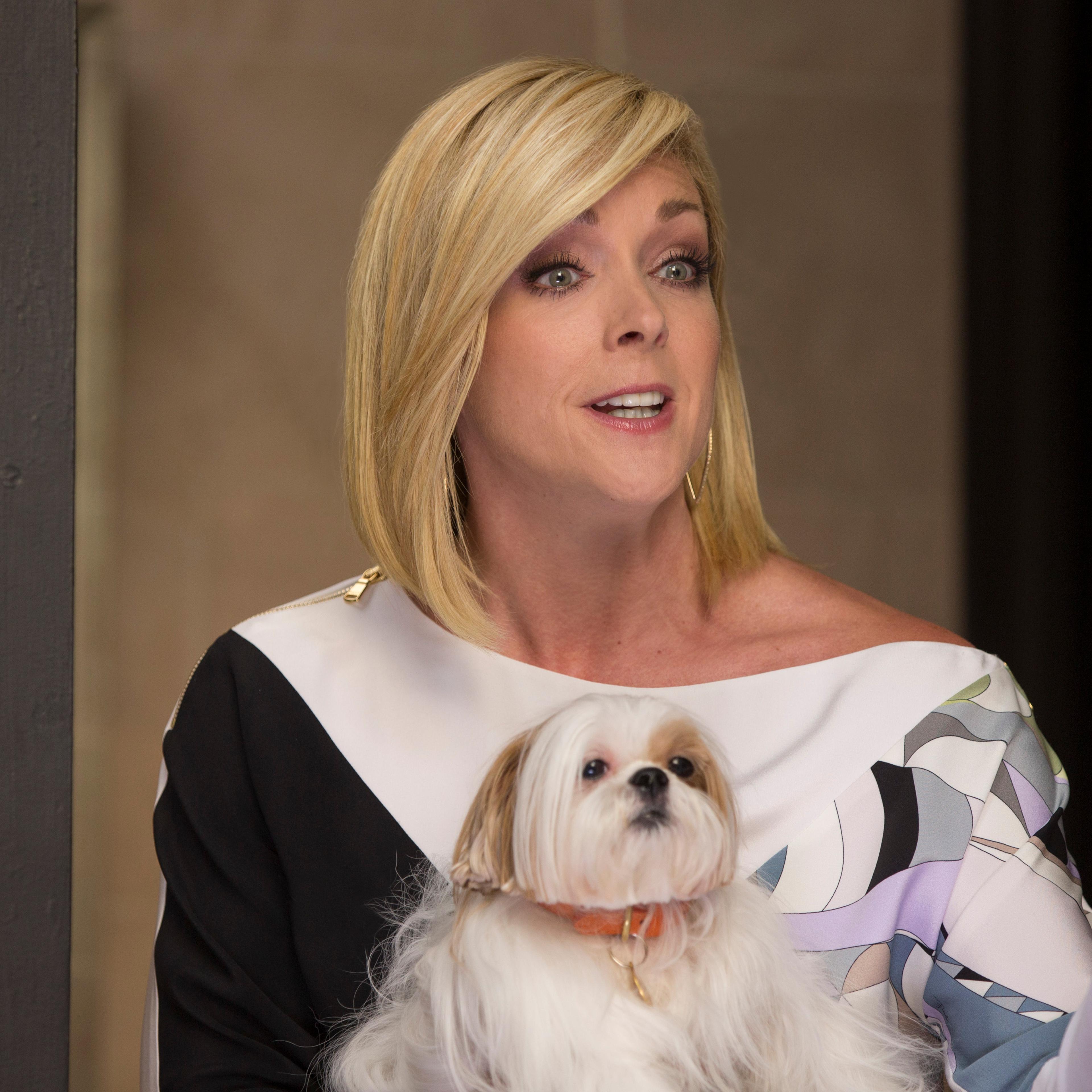 Jane Krakowski in a scene from Netflix’s <em>Unbreakable Kimmy Schmidt.</em>