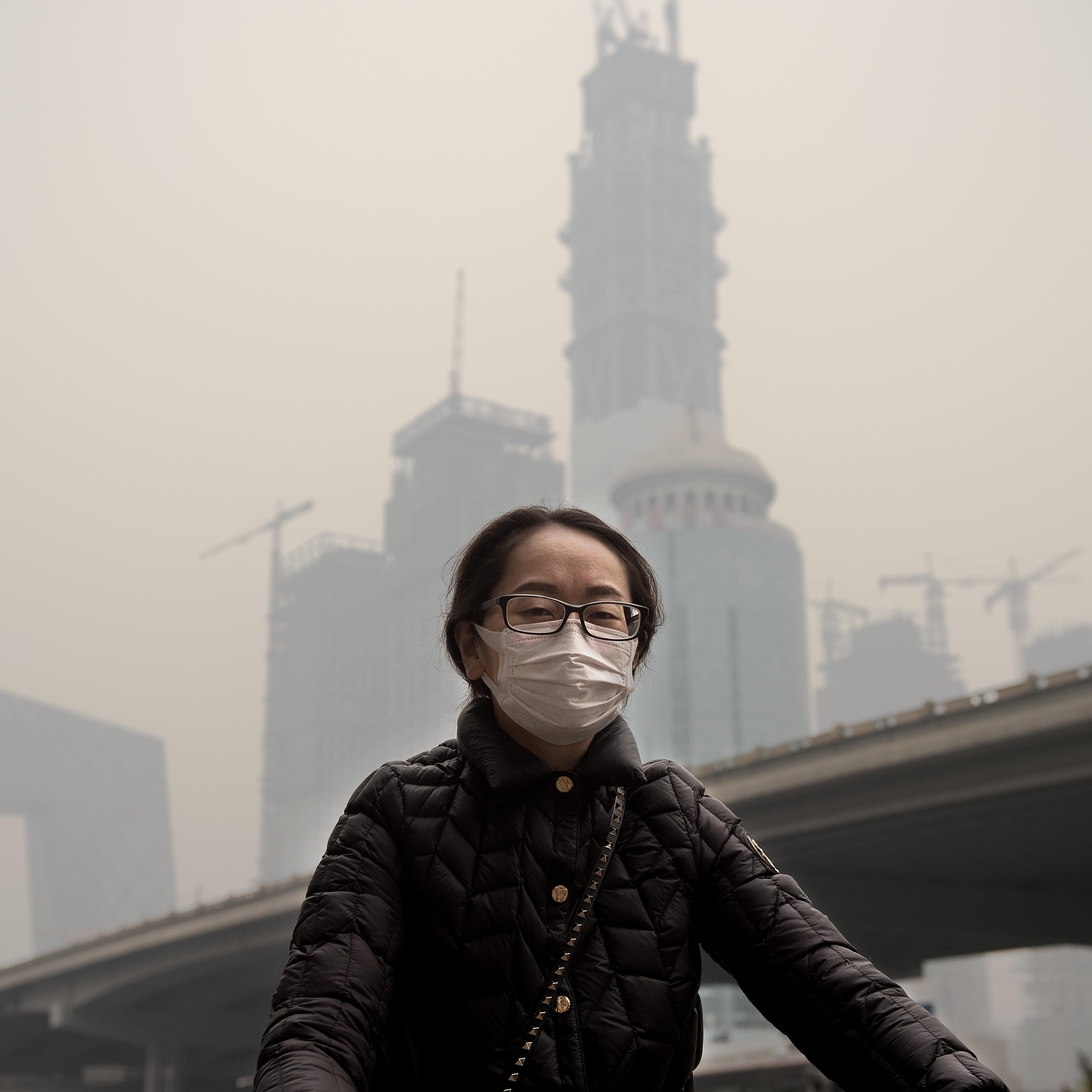 China air pollution climate change