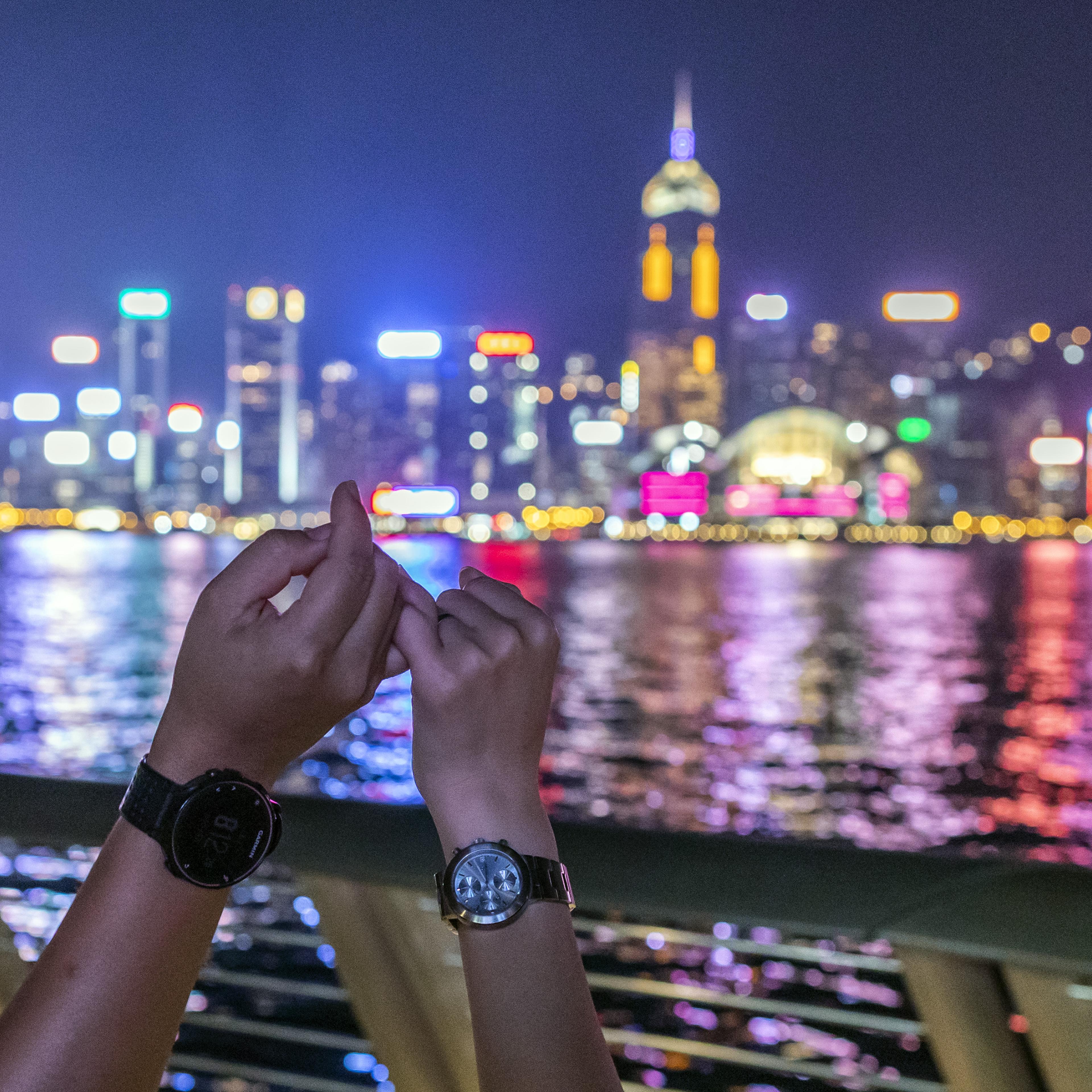 Demonstrators Form Human Chain Ahead of the 12th Weekend of Protests