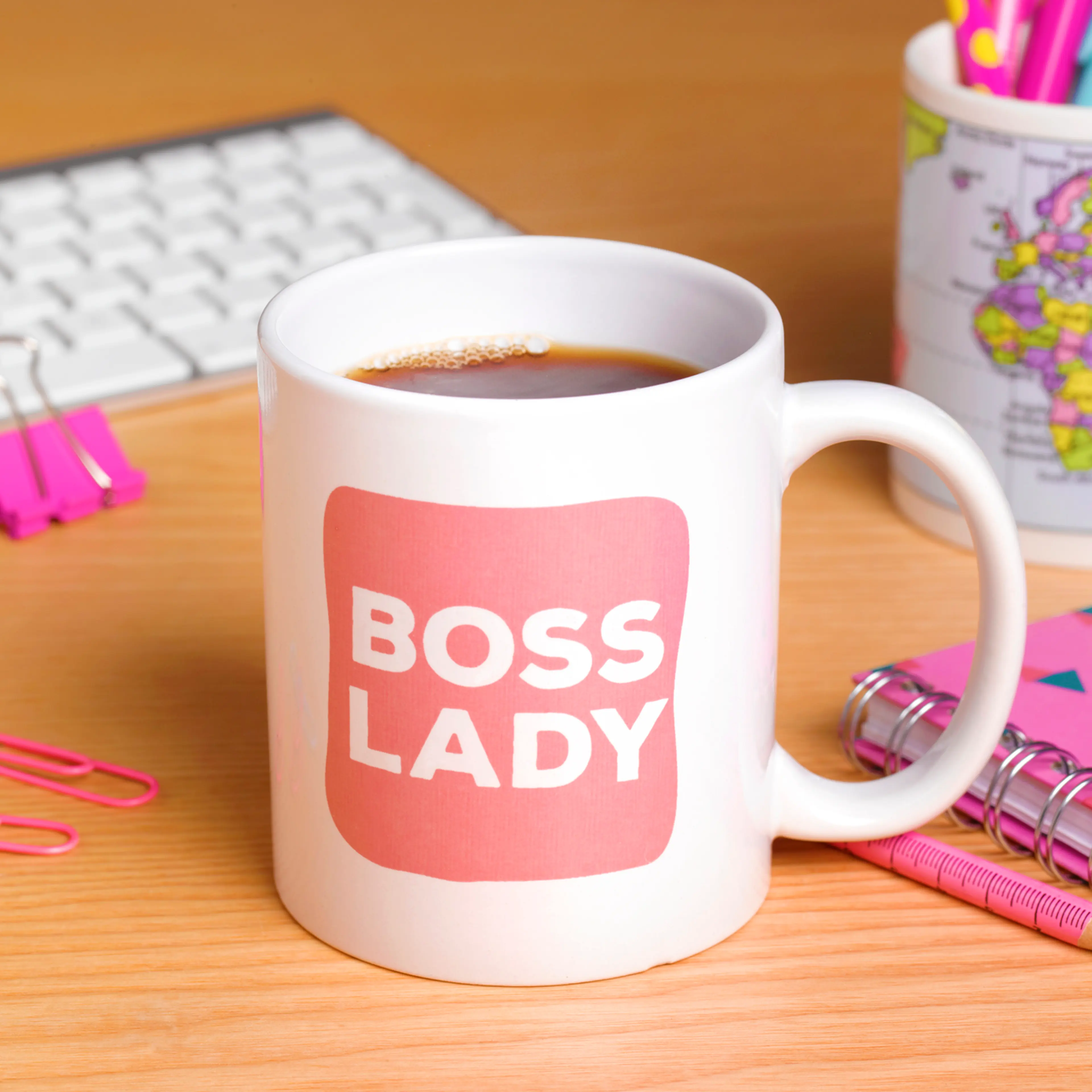 Female Boss's Mug at Work