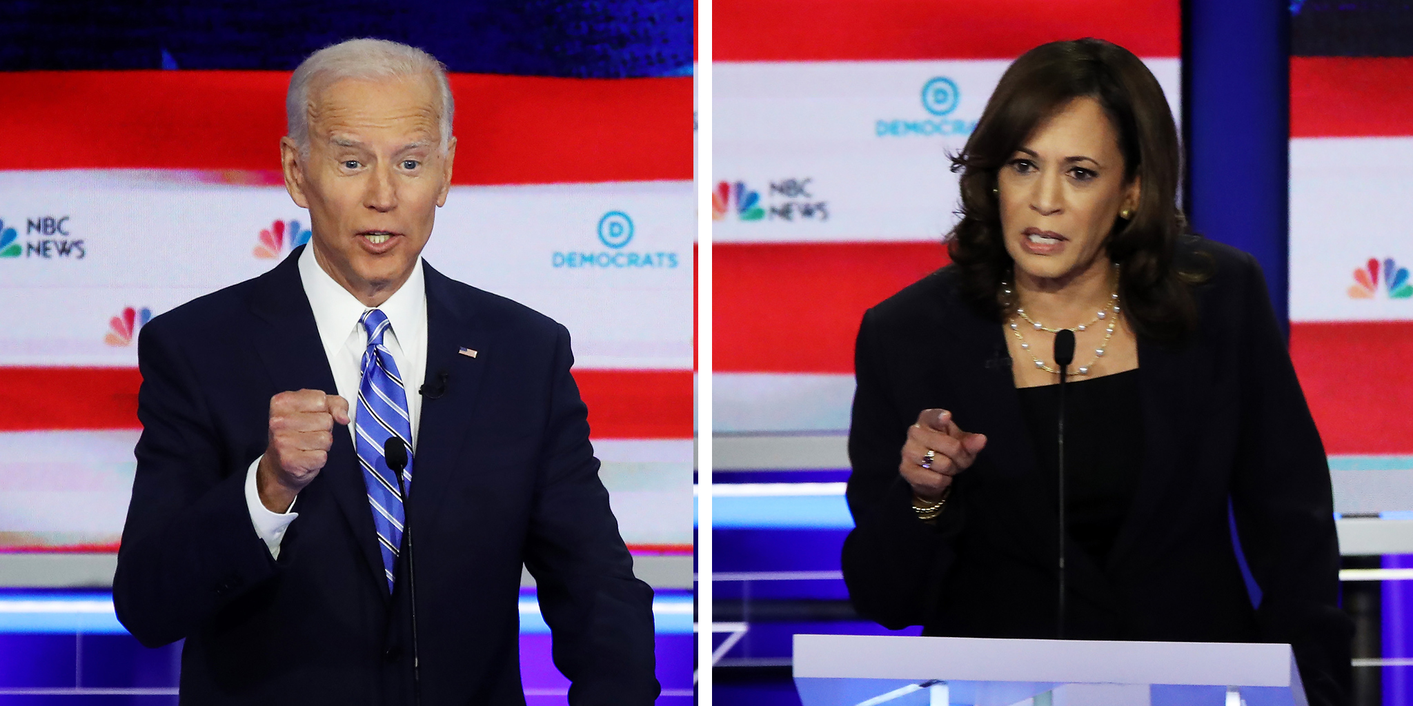 Joe Biden and Kamala Harris