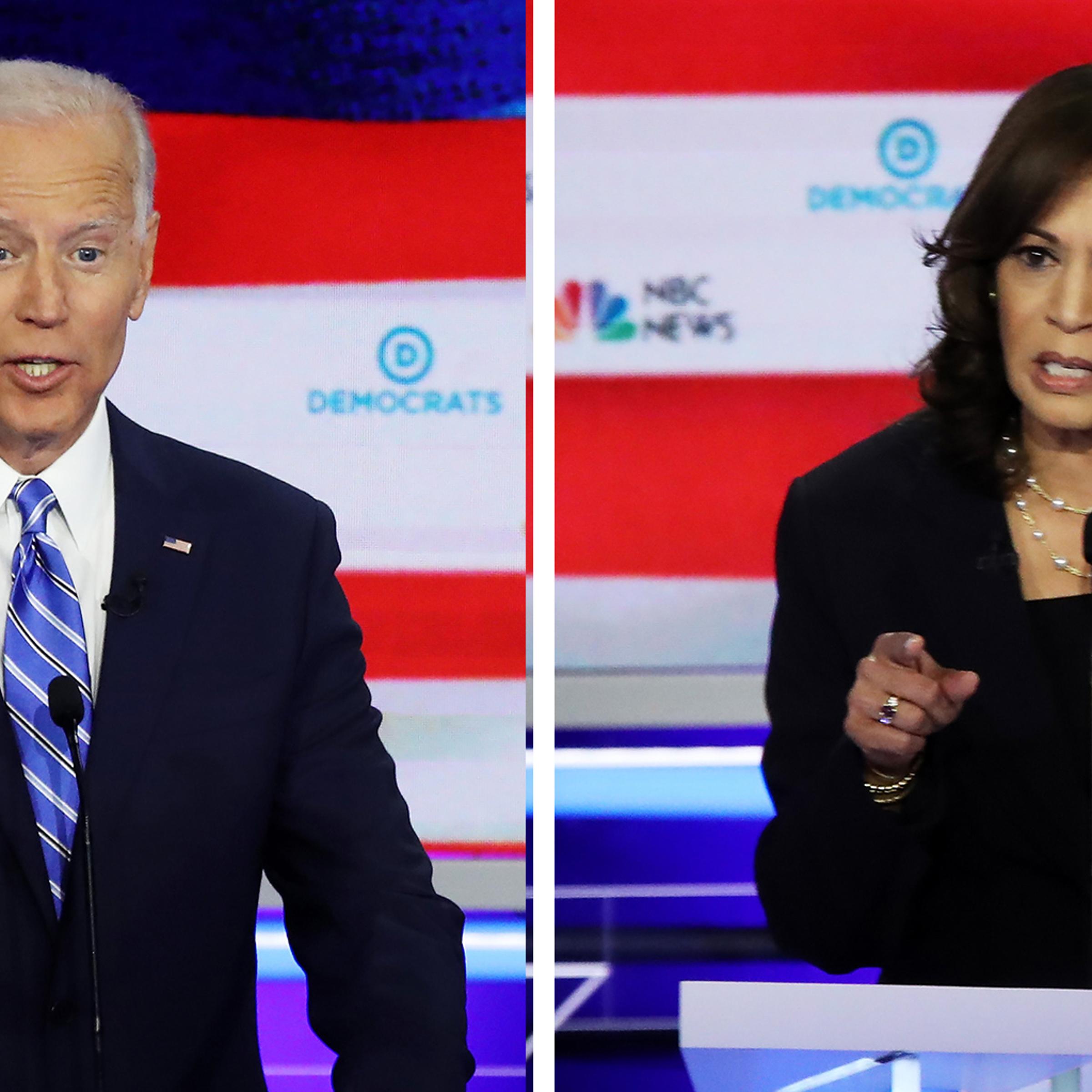 Joe Biden and Kamala Harris