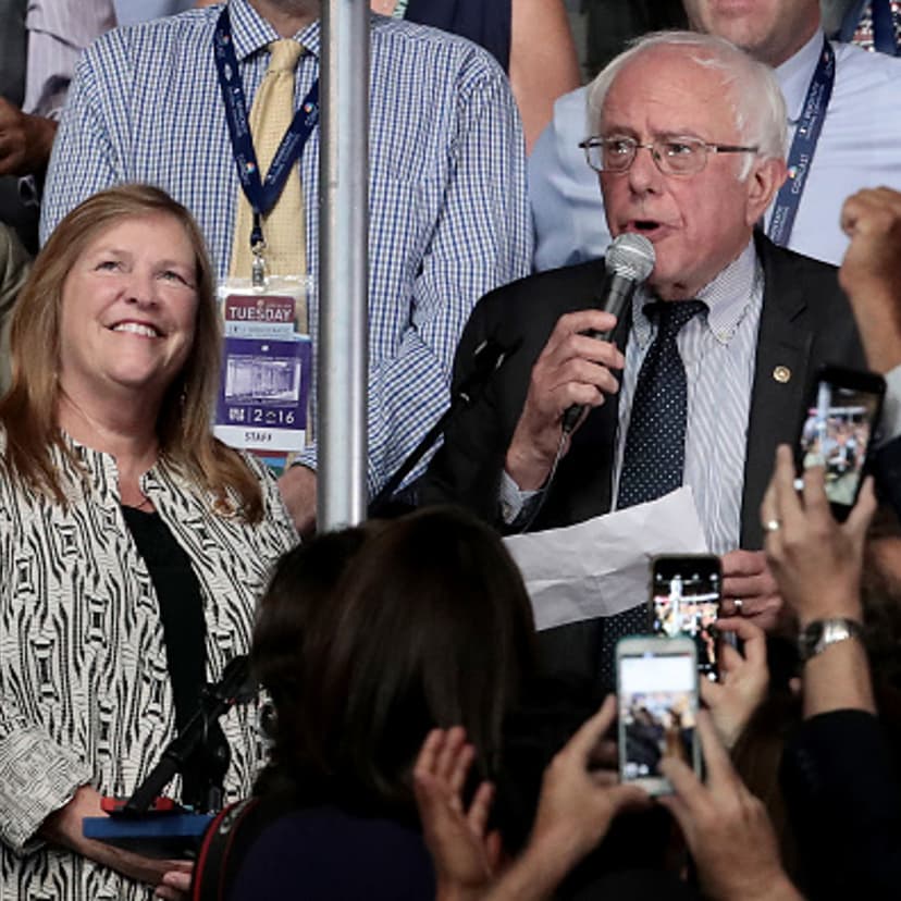On the second day of the Democratic National Convention at the Wells Fargo Center, July 26, 2016 in Philadelphia, Pennsylvania.