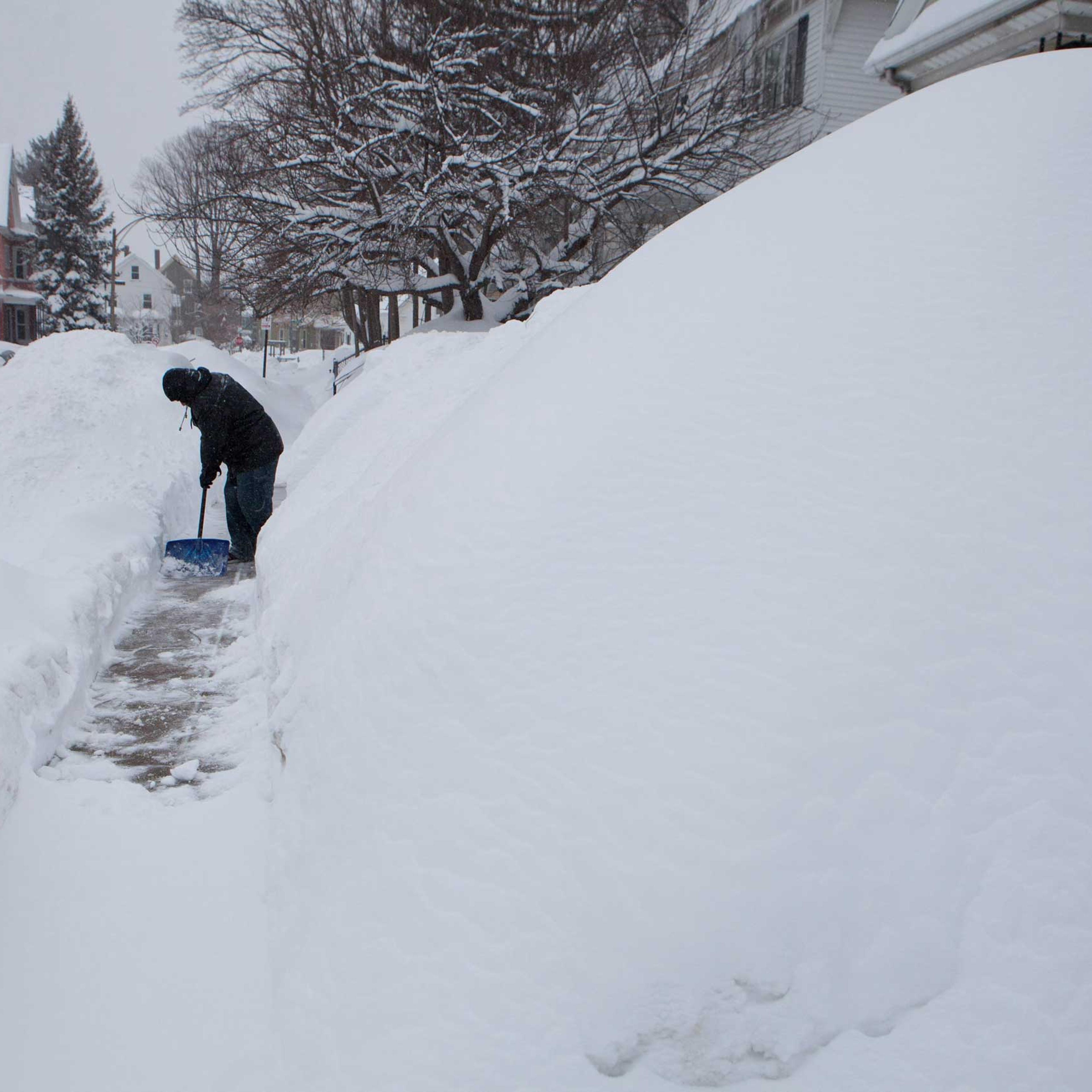 Boston Hit With Third Snowstorm In Three Weeks