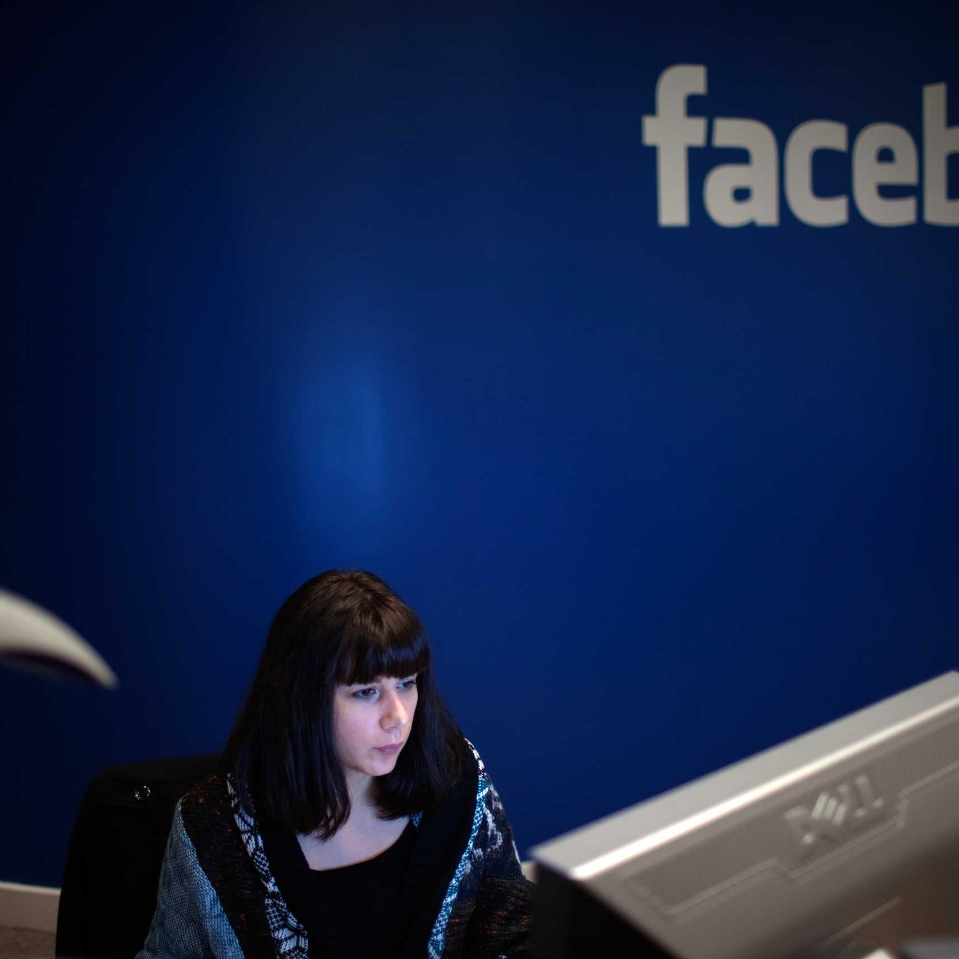Facebook offices in Paris, France in 2010.