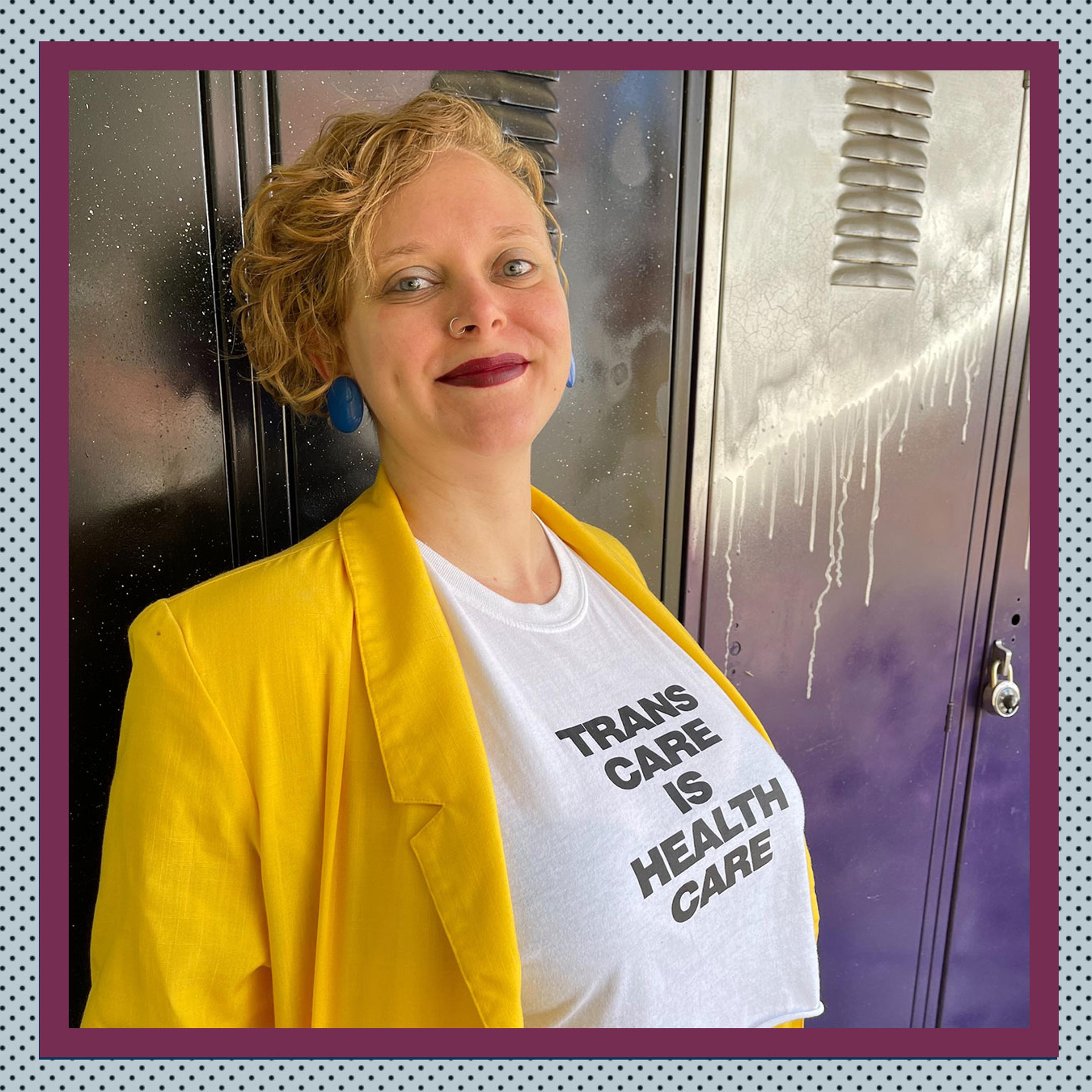 Willow Rosen teaches sex education and is developing a curriculum specifically for trans students to learn about their bodies and sexualities.