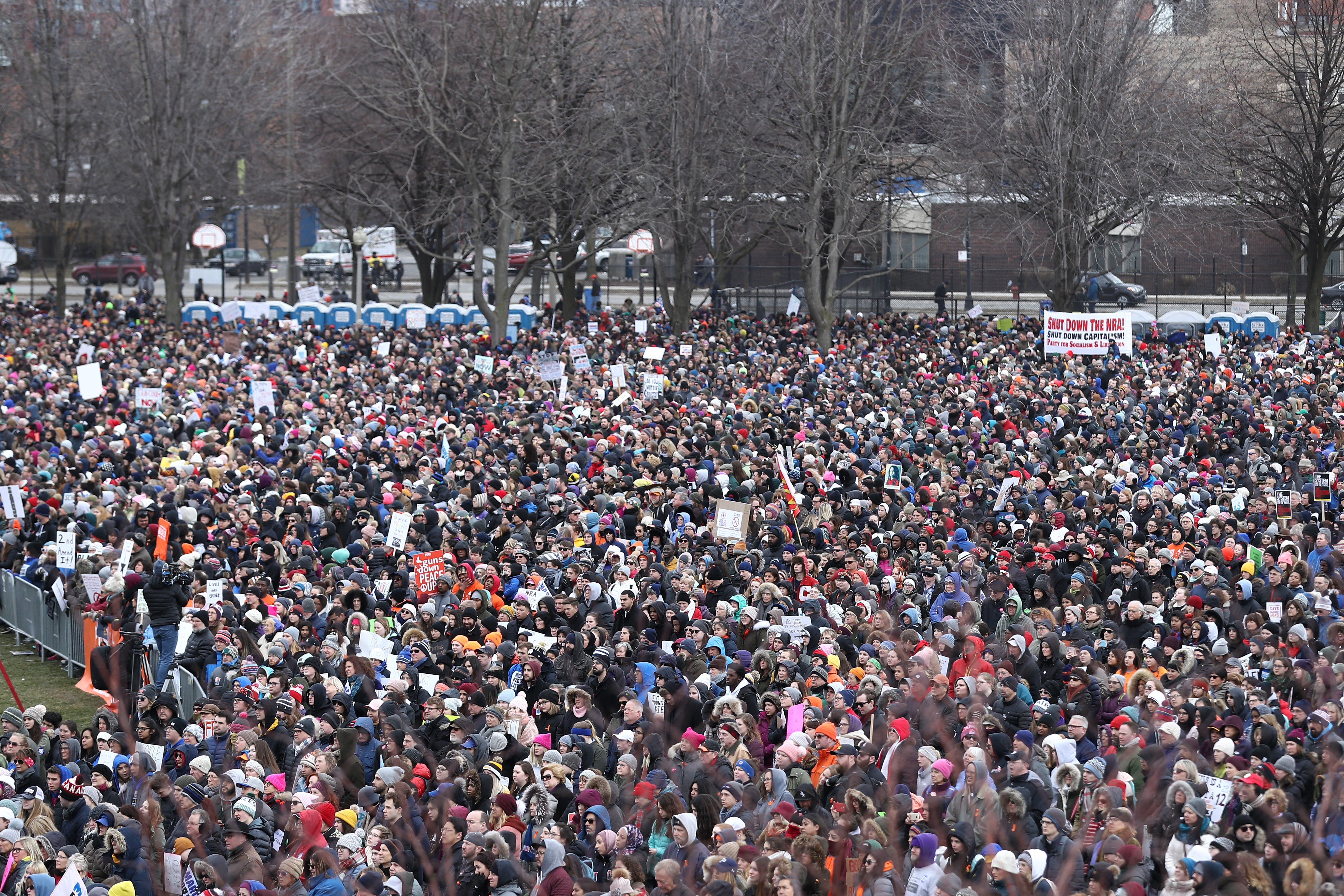 "March For Our Lives" Protest in Chicago