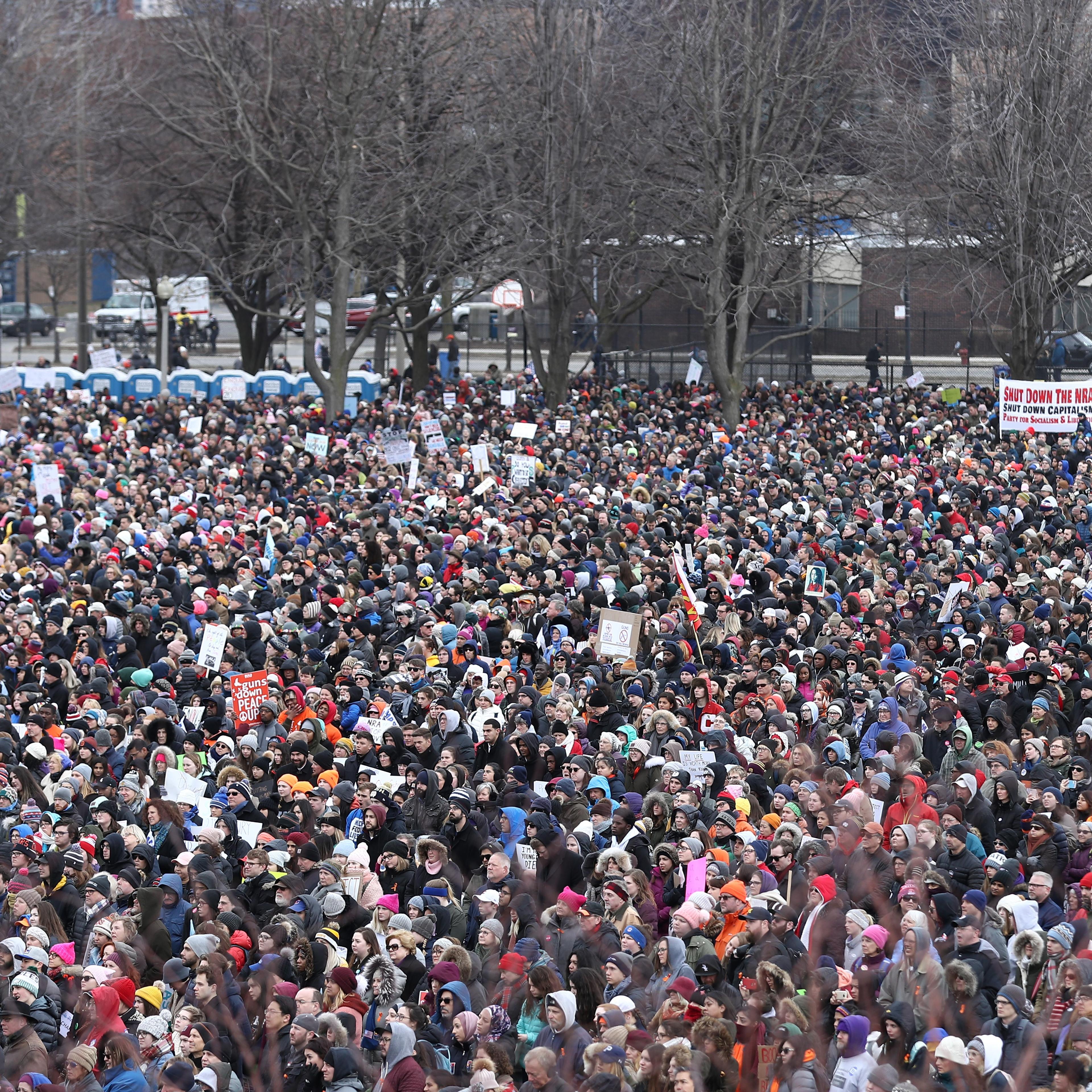 "March For Our Lives" Protest in Chicago