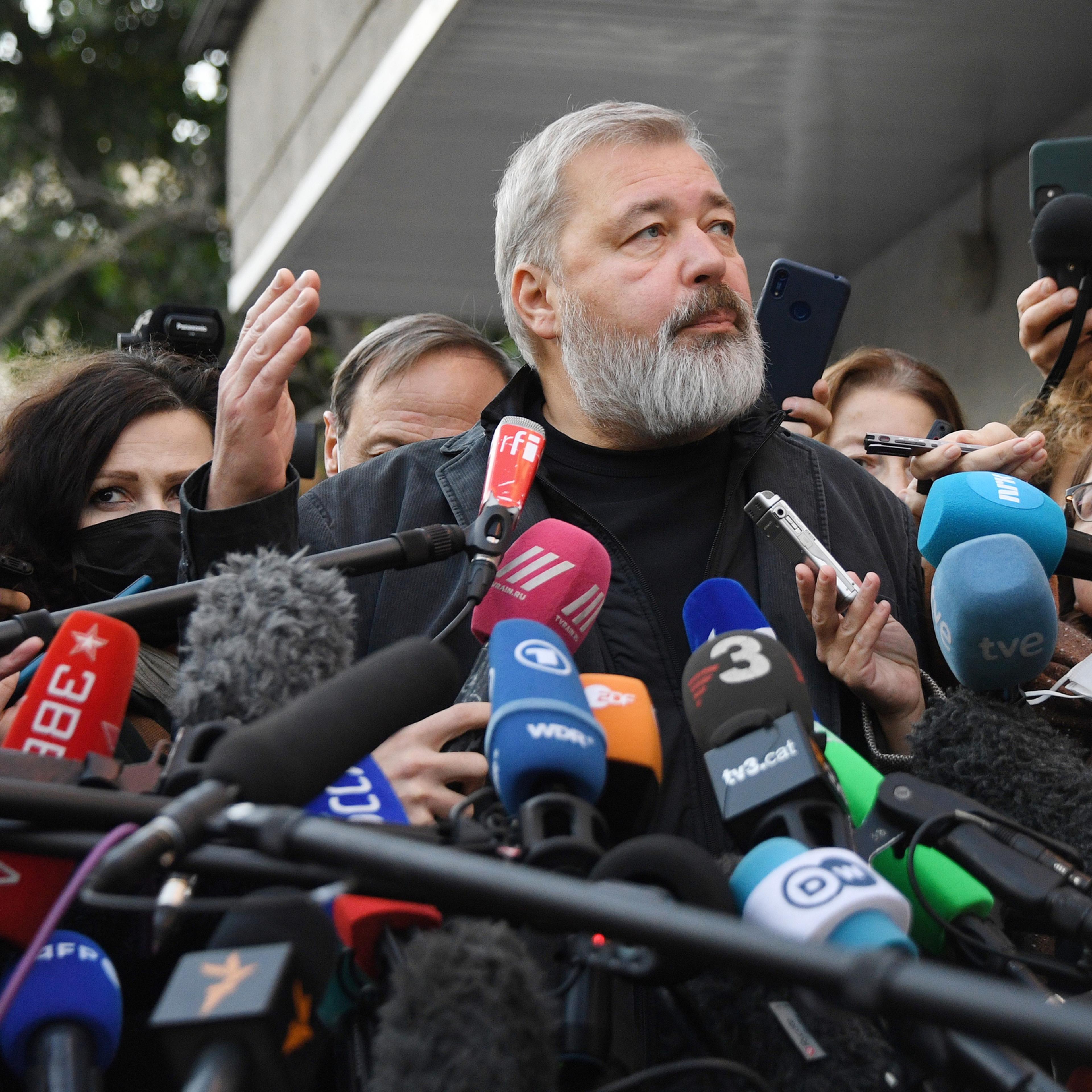 2021 Nobel Peace Prize recipient, Dmitry Muratov