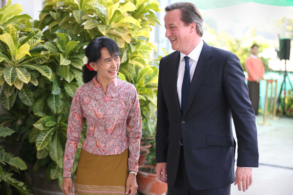 Burma: A Historic Visit by Britain's PM David Cameron Validates Recent ...