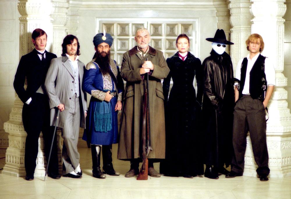 The cast of "The League of Extraordinary Gentlemen" film.