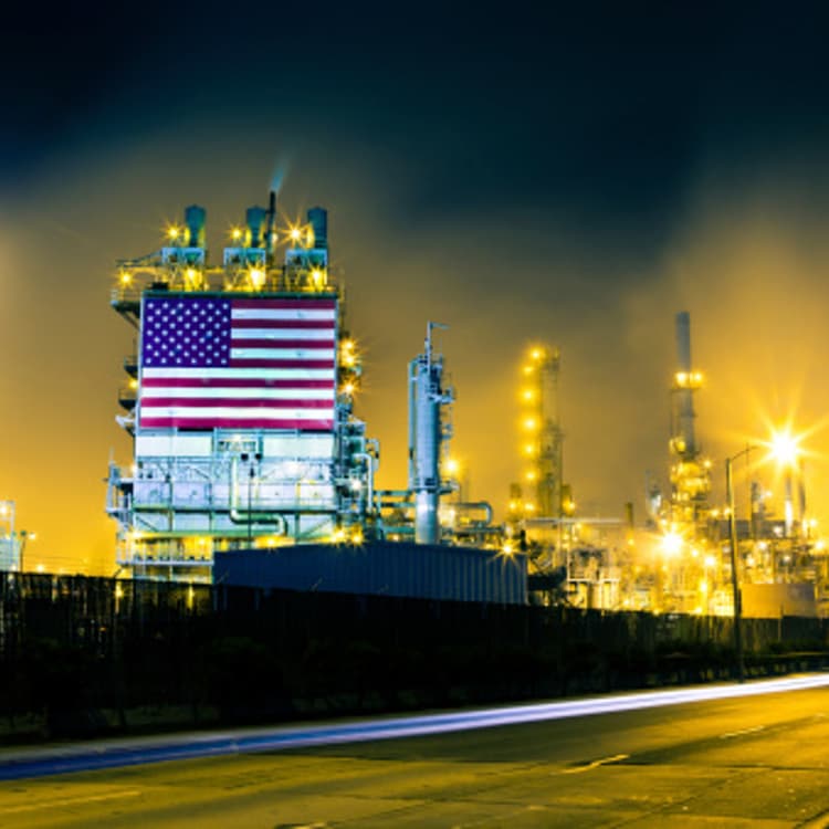 oil-refinery-american-flag