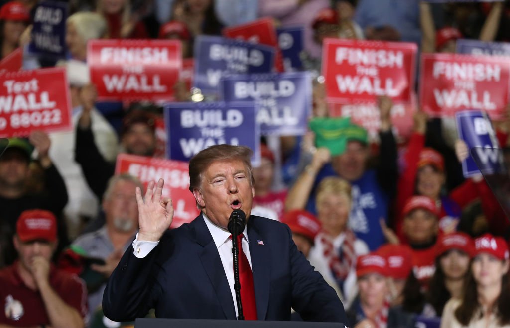 Donald Trump Holds MAGA Rally In El Paso To Discuss Border Security