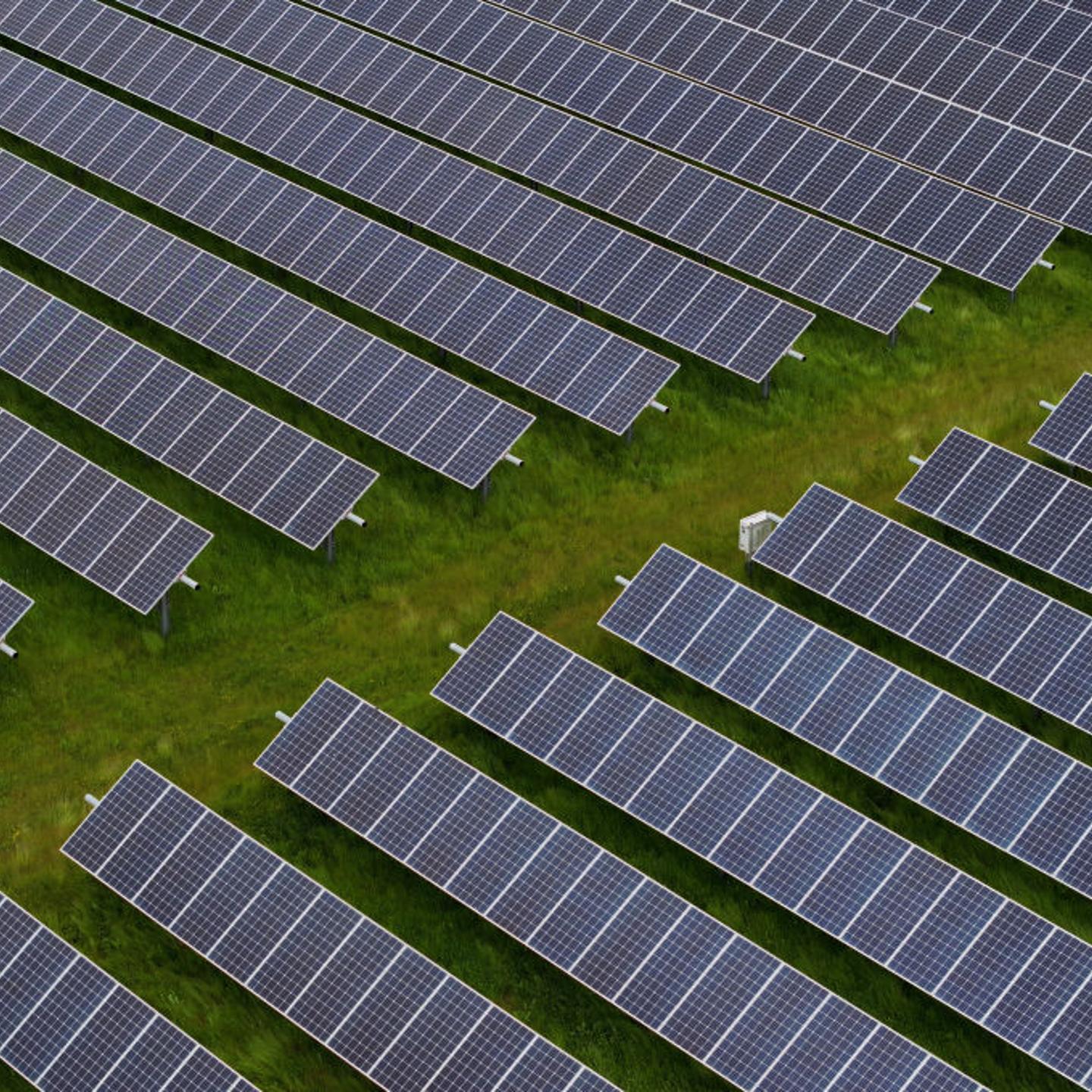 Solar panels in California
