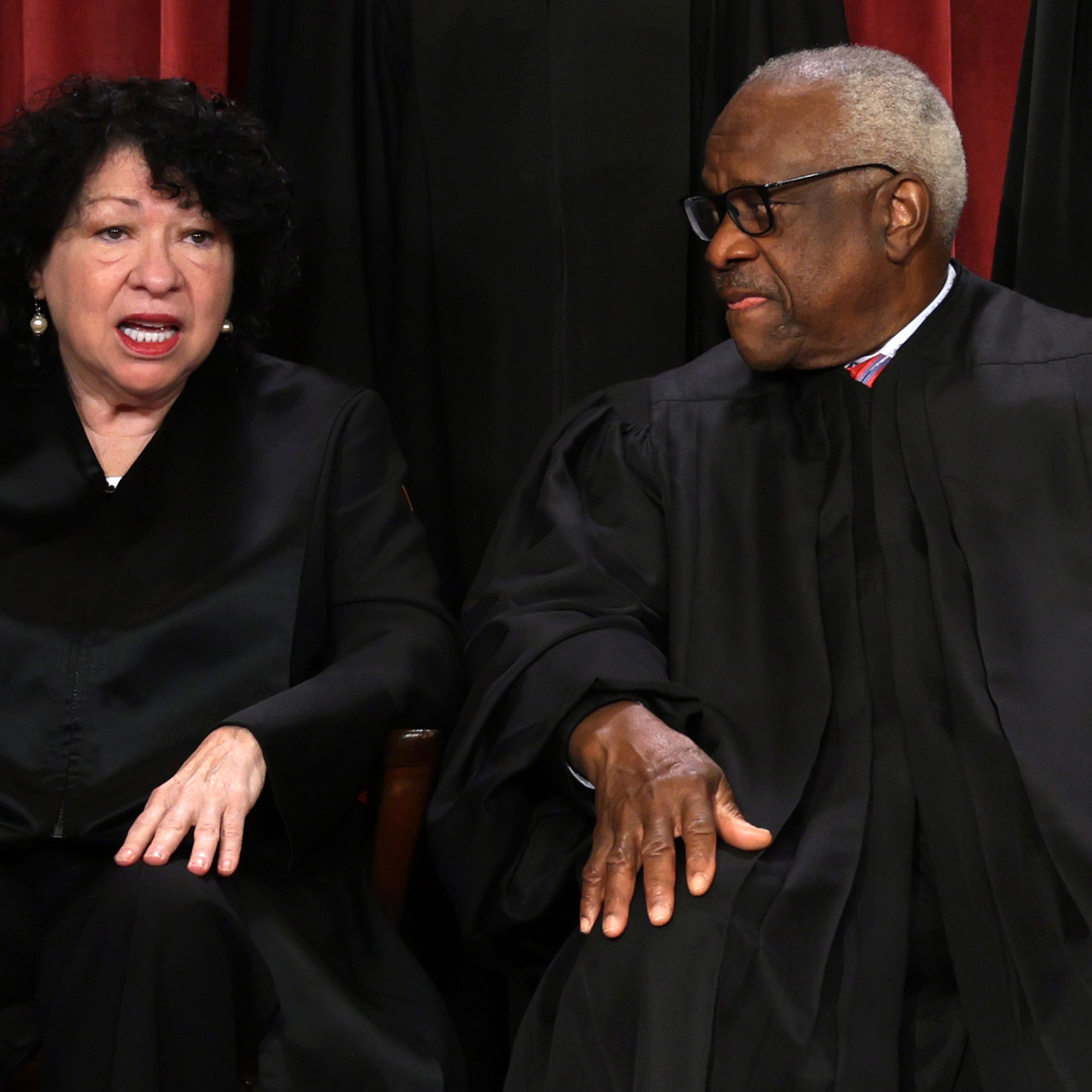The U.S. Supreme Court Poses For Official Group Photo