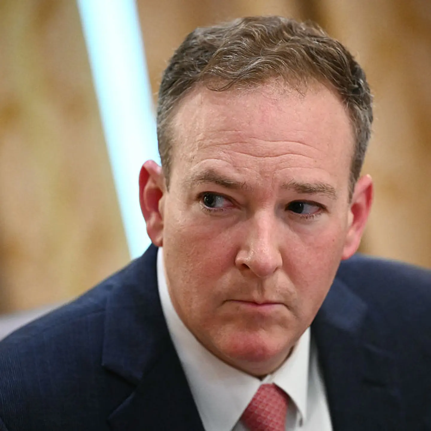 EPA Administrator Lee Zeldin listens as President Donald Trump holds a cabinet meeting in the White House on Aug. 26, 2025.